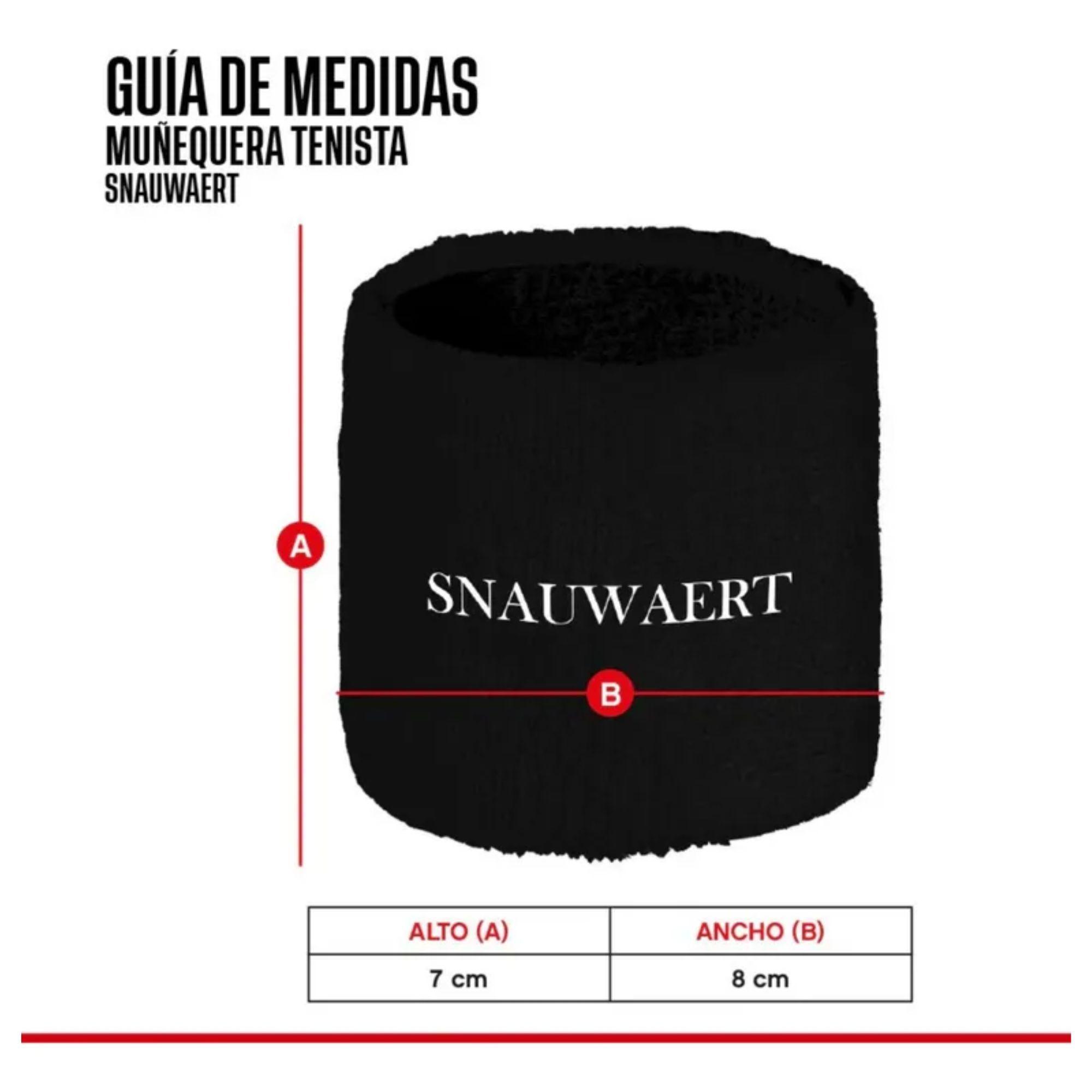 Par Muñequera de Tenis Deportiva Sudor Unisex-1