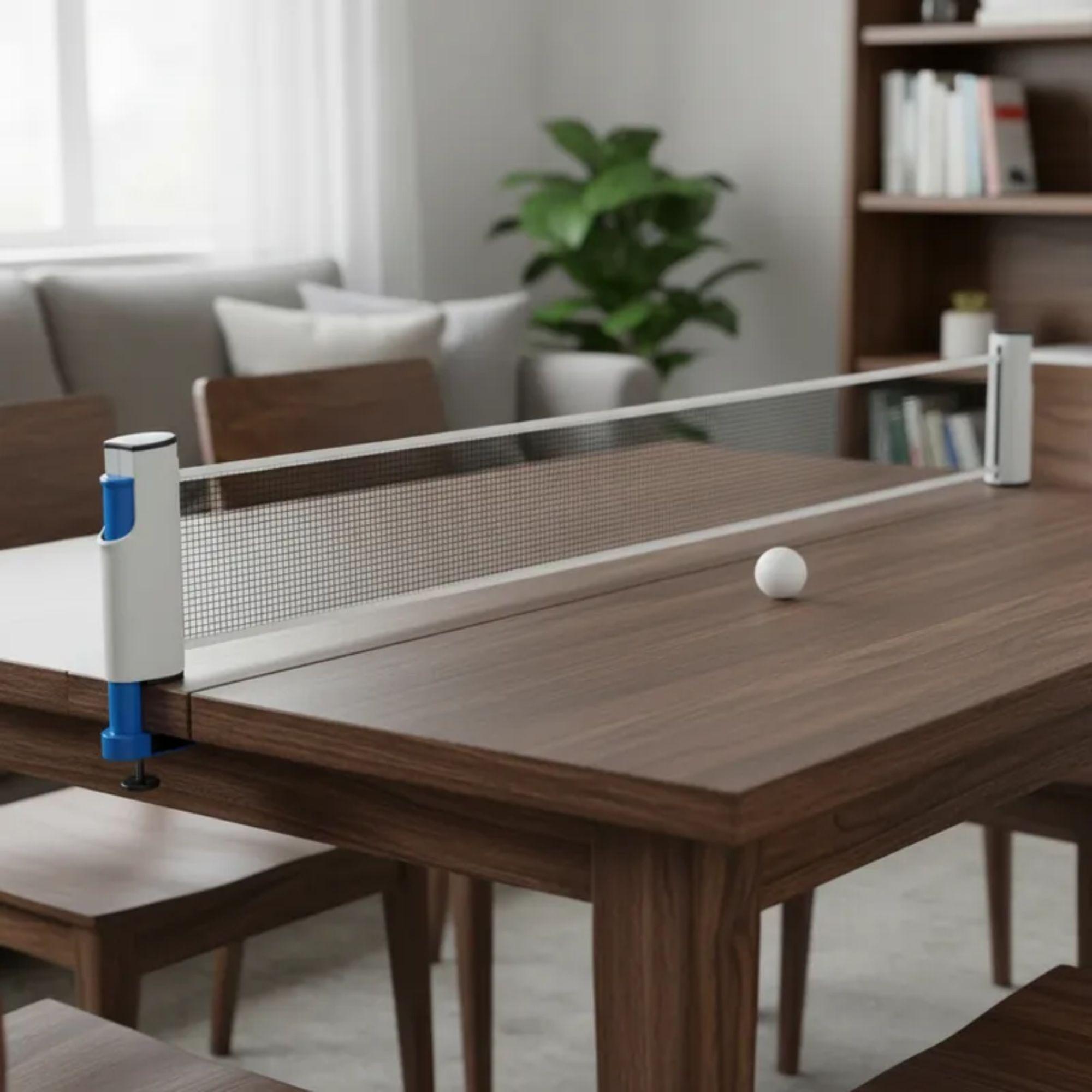 Malla Red De Ping Pong Retractil Adaptable Uktime-9