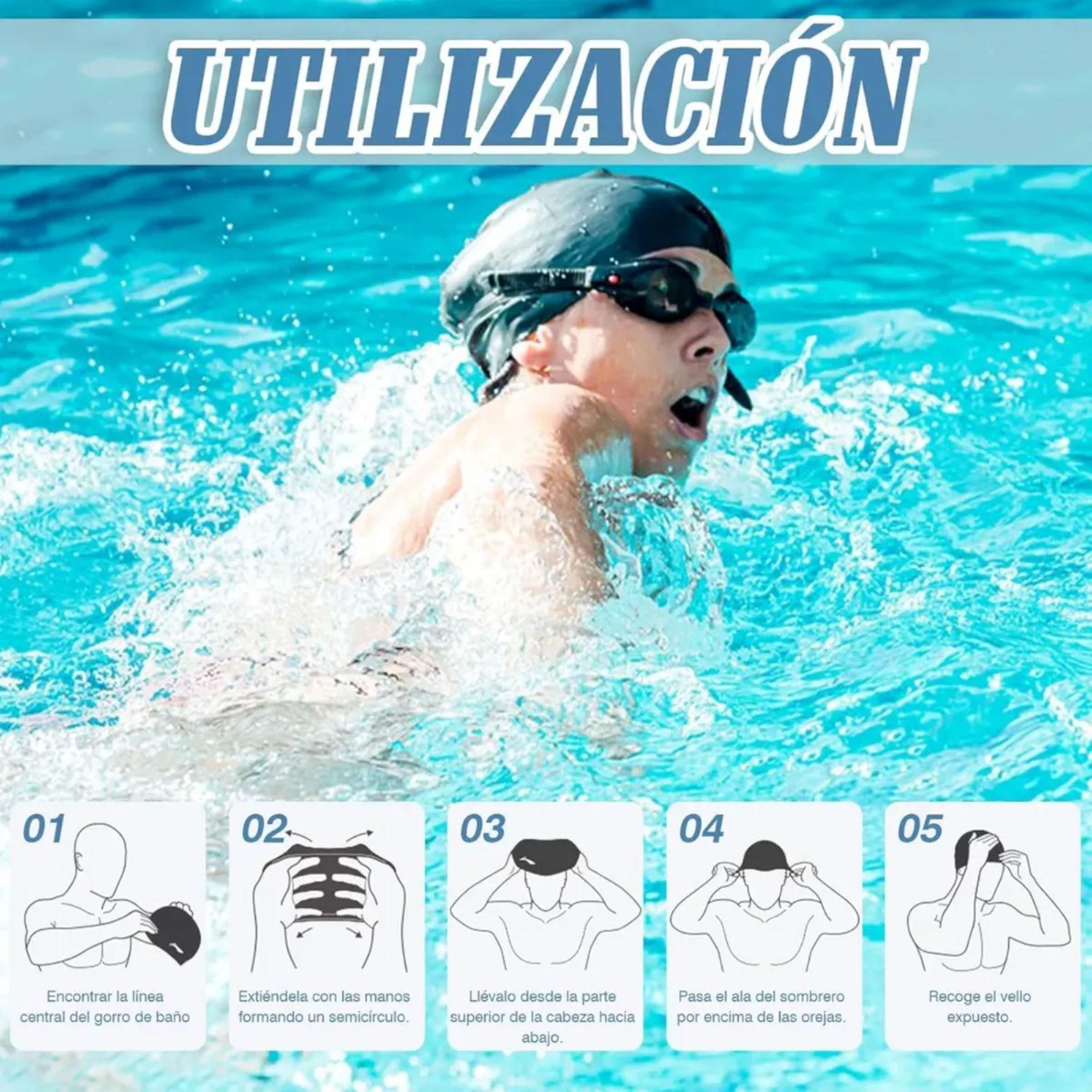Gorra Natación Lycra Adulto Hydro-7