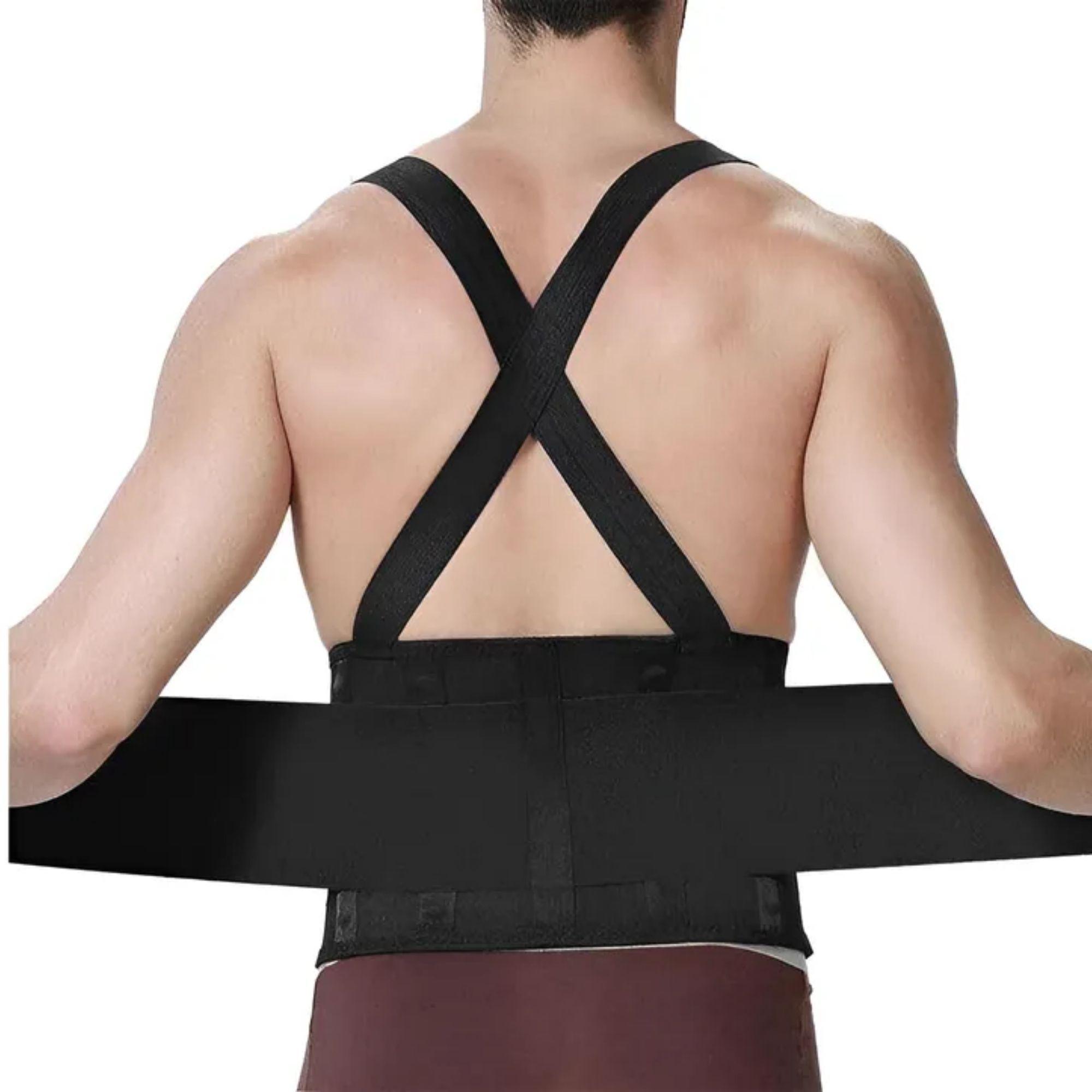 Faja Laboral Lumbar Industrial Seguridad Trabajo Carga-1