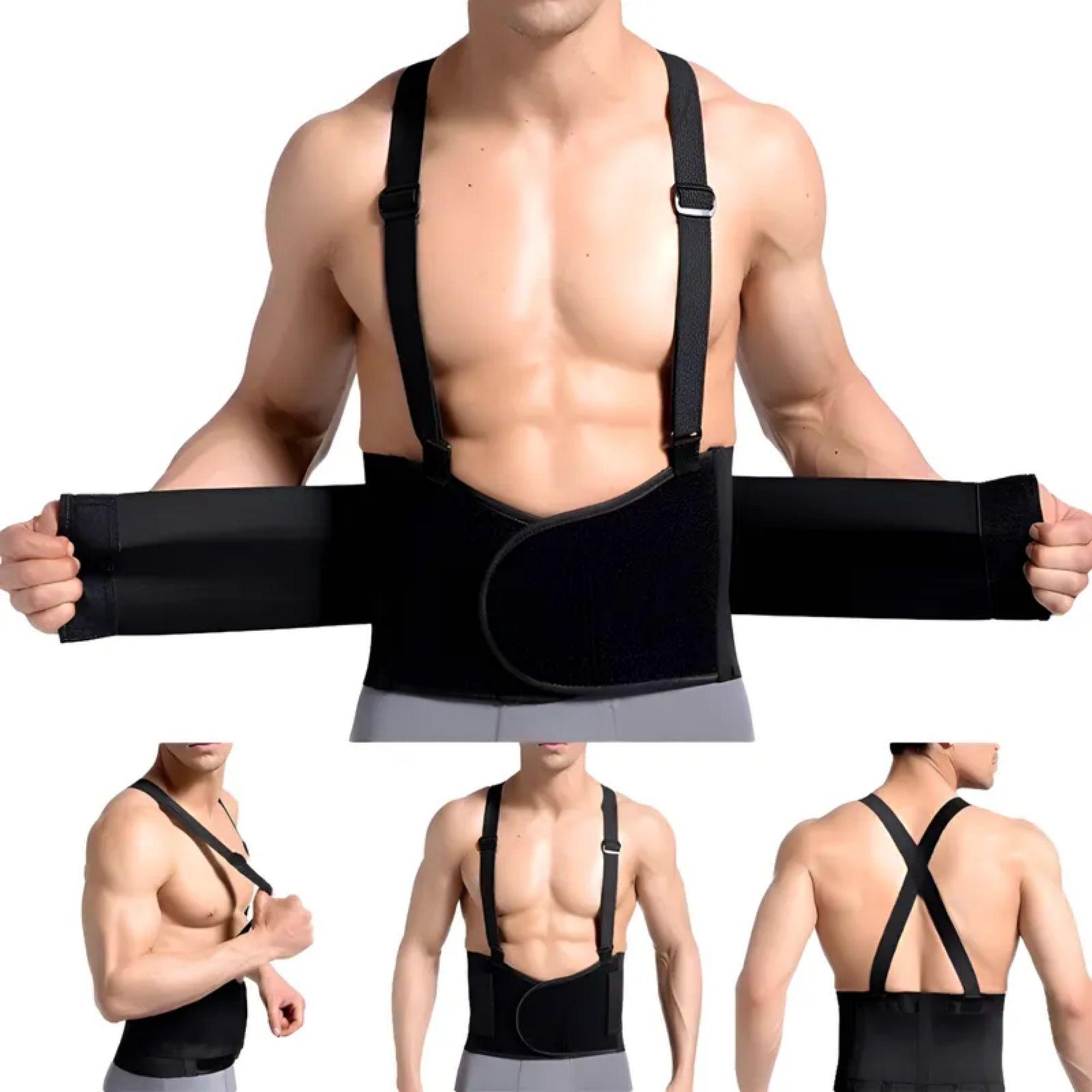 Faja Laboral Lumbar Industrial Seguridad Trabajo Carga-2