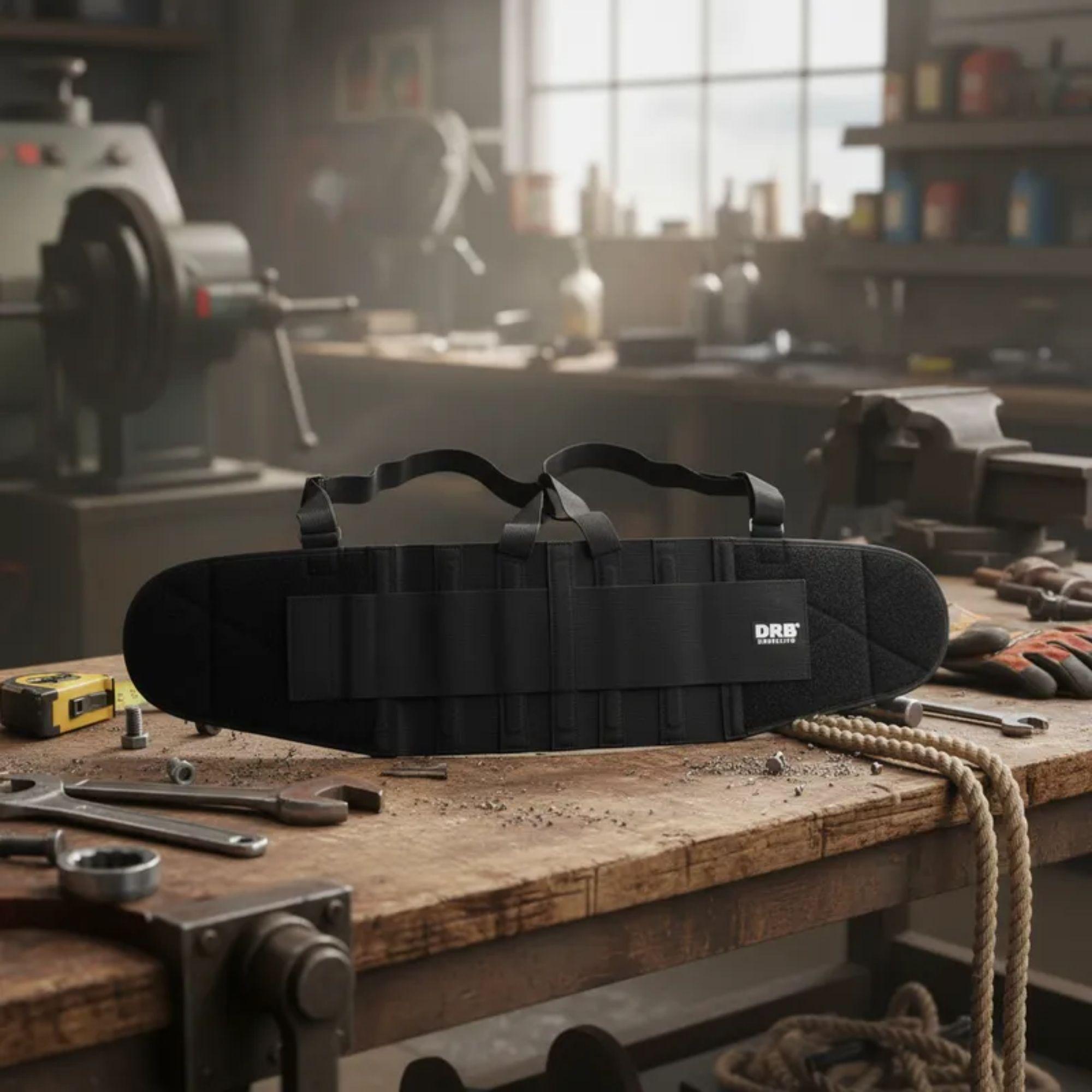 Faja Laboral Lumbar Industrial Seguridad Trabajo Carga-8