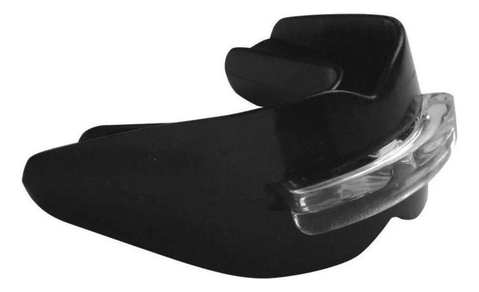 Protector Bucal Everlast Negro Doble-0