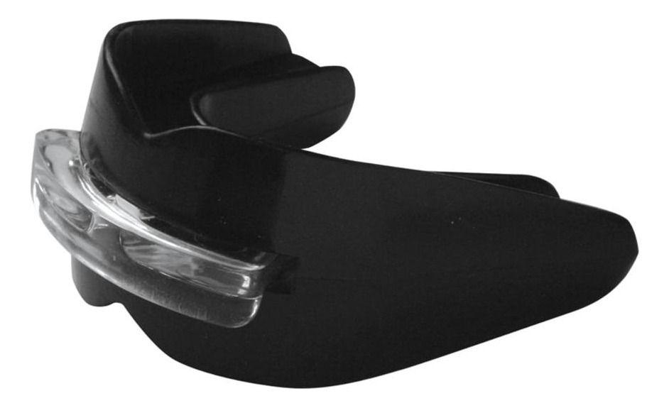 Protector Bucal Everlast Negro Doble-4