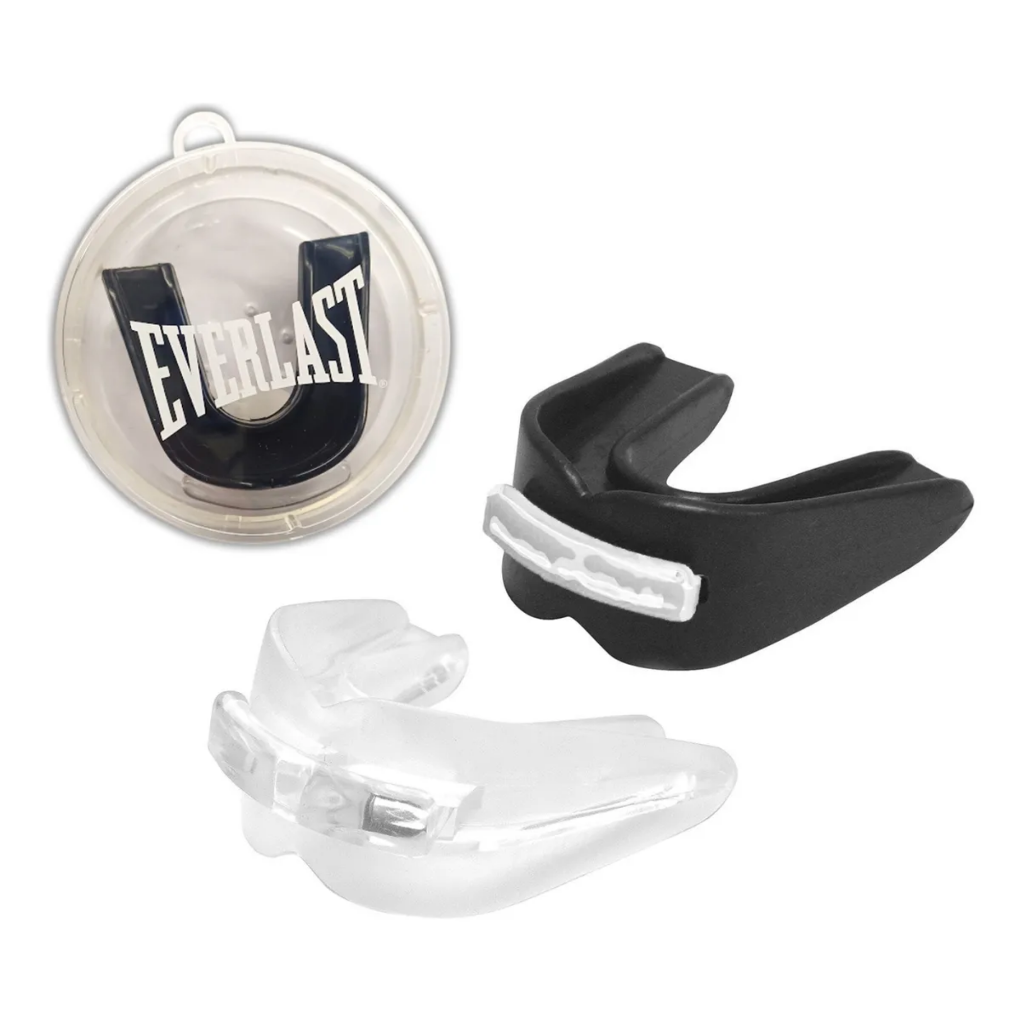 Protector Bucal Everlast Negro Doble-7