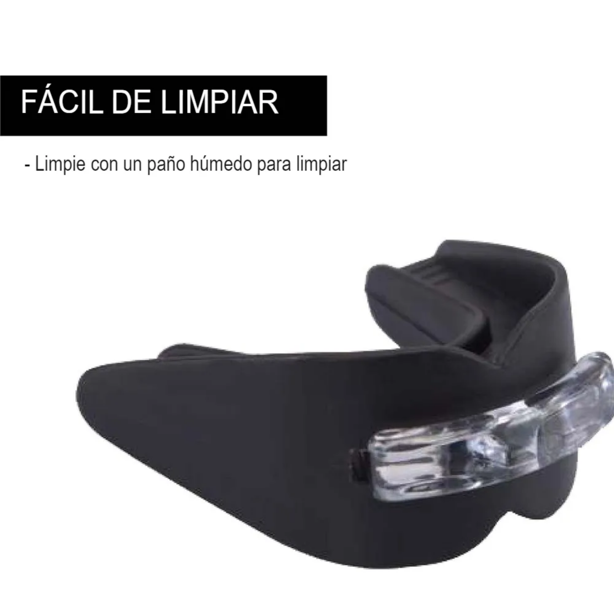 Protector Bucal Everlast Negro Doble-5