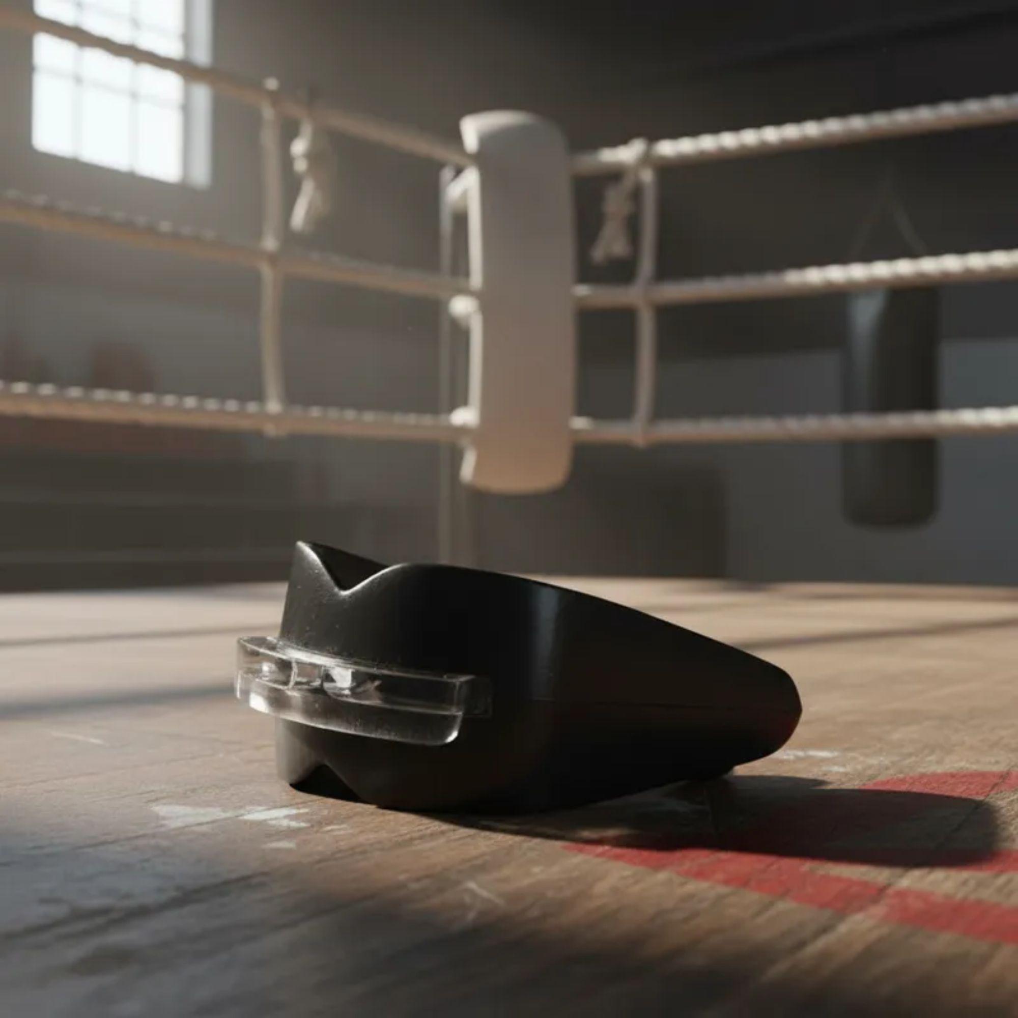 Protector Bucal Everlast Negro Doble-6