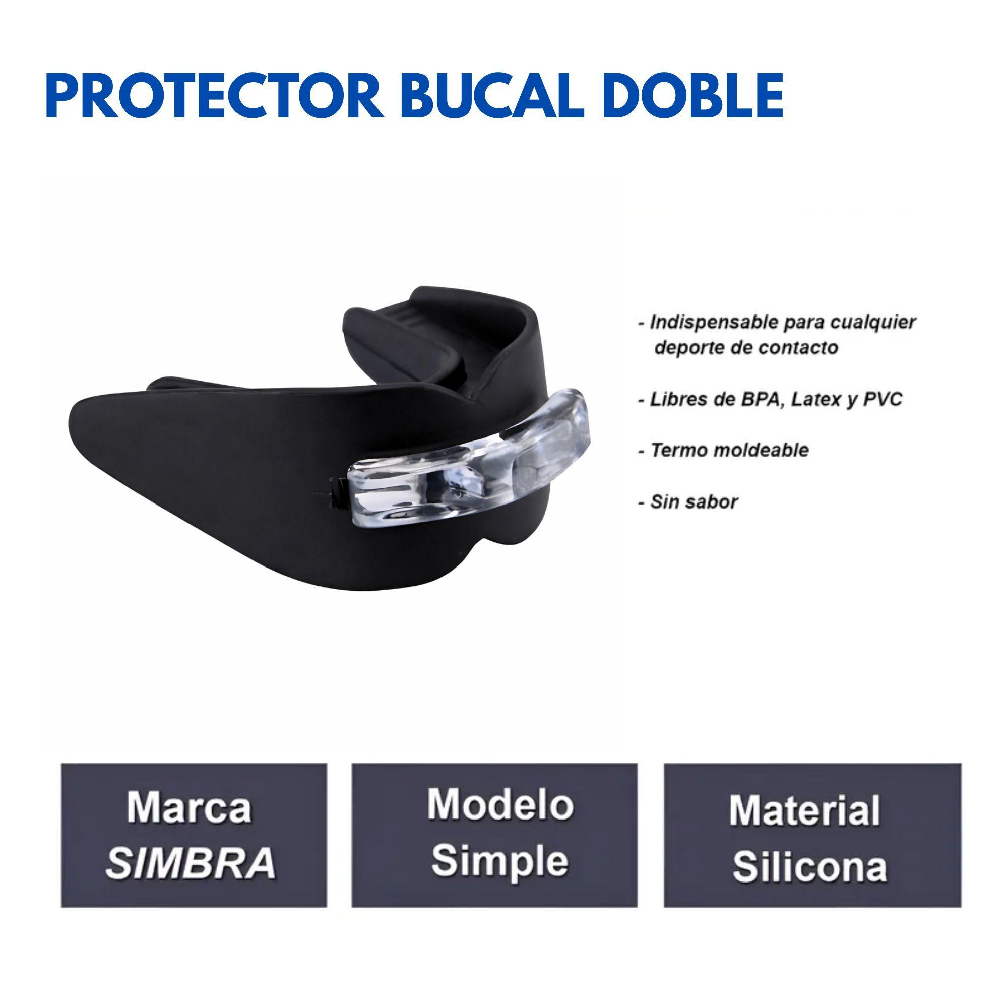 Protector Bucal Everlast Negro Doble-3