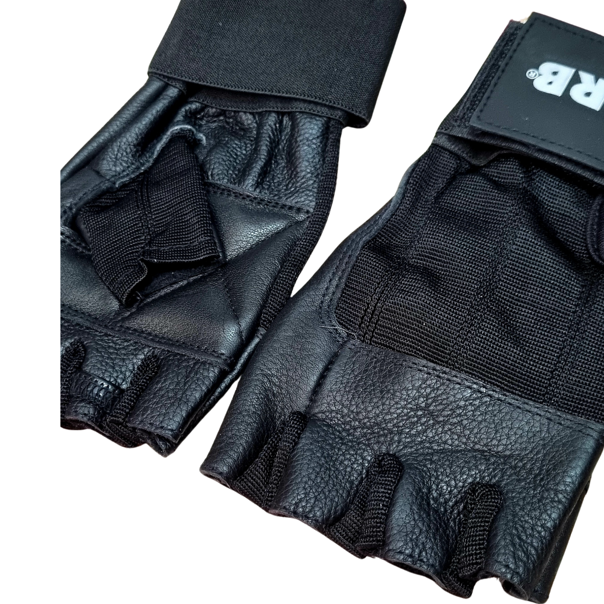 Guantes Fitness Drb Cuero Con Muñequera - Pesas Y Gimasio-9