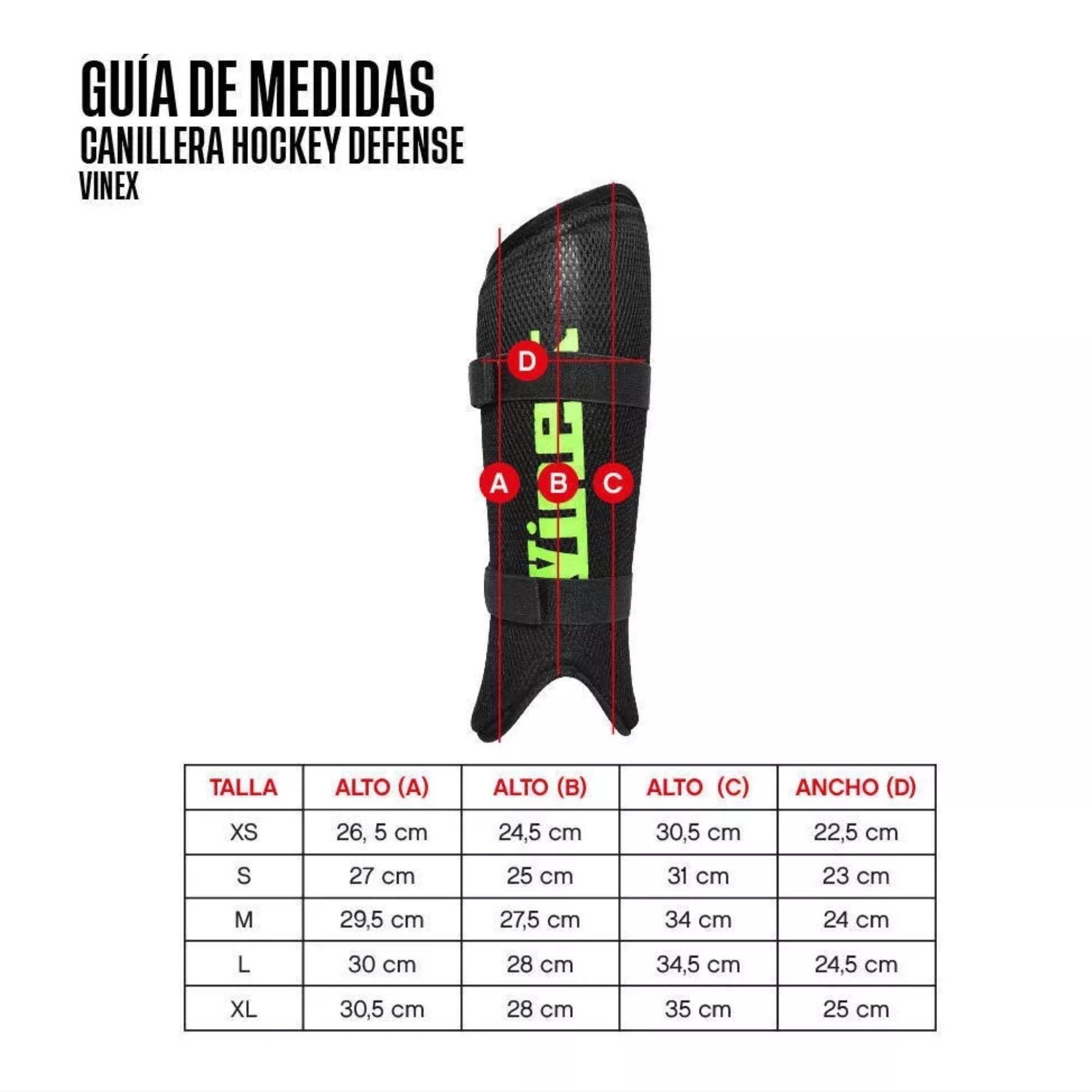 Canillera Hockey Césped Vinex Defense Profesional-3