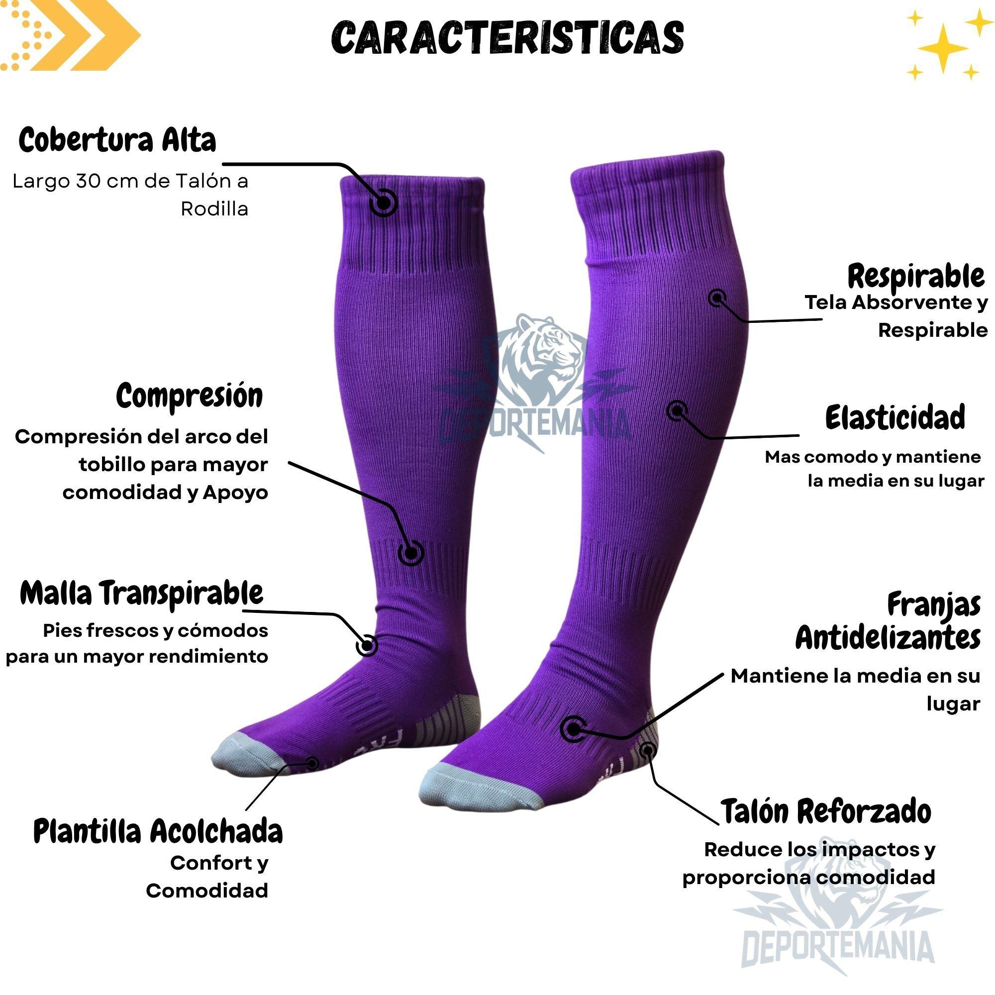 Medias Futbol Deportivas Adulto-2