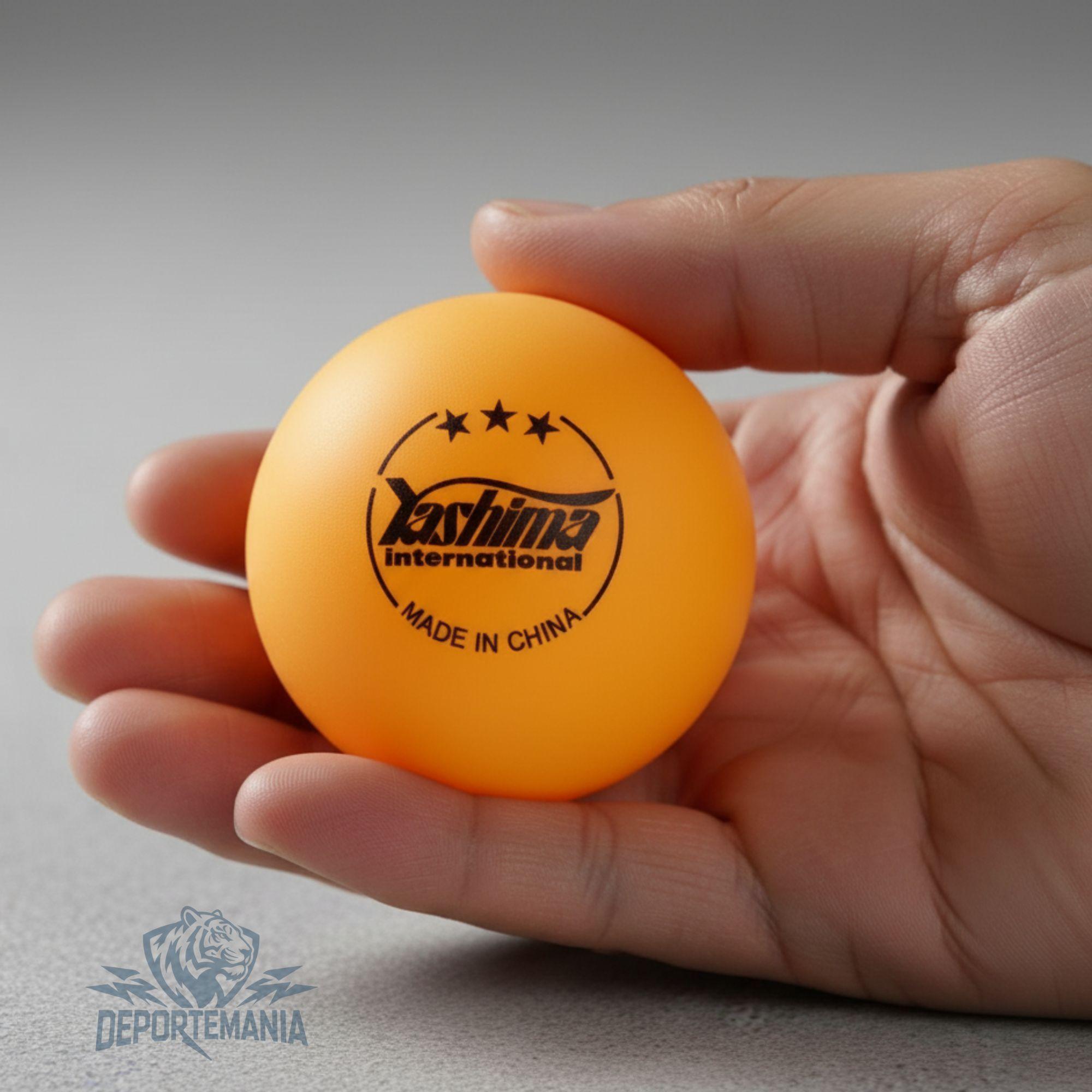 Set 6 Pelotas Ping Pong 3 Estrellas - Tenis De Mesa-2