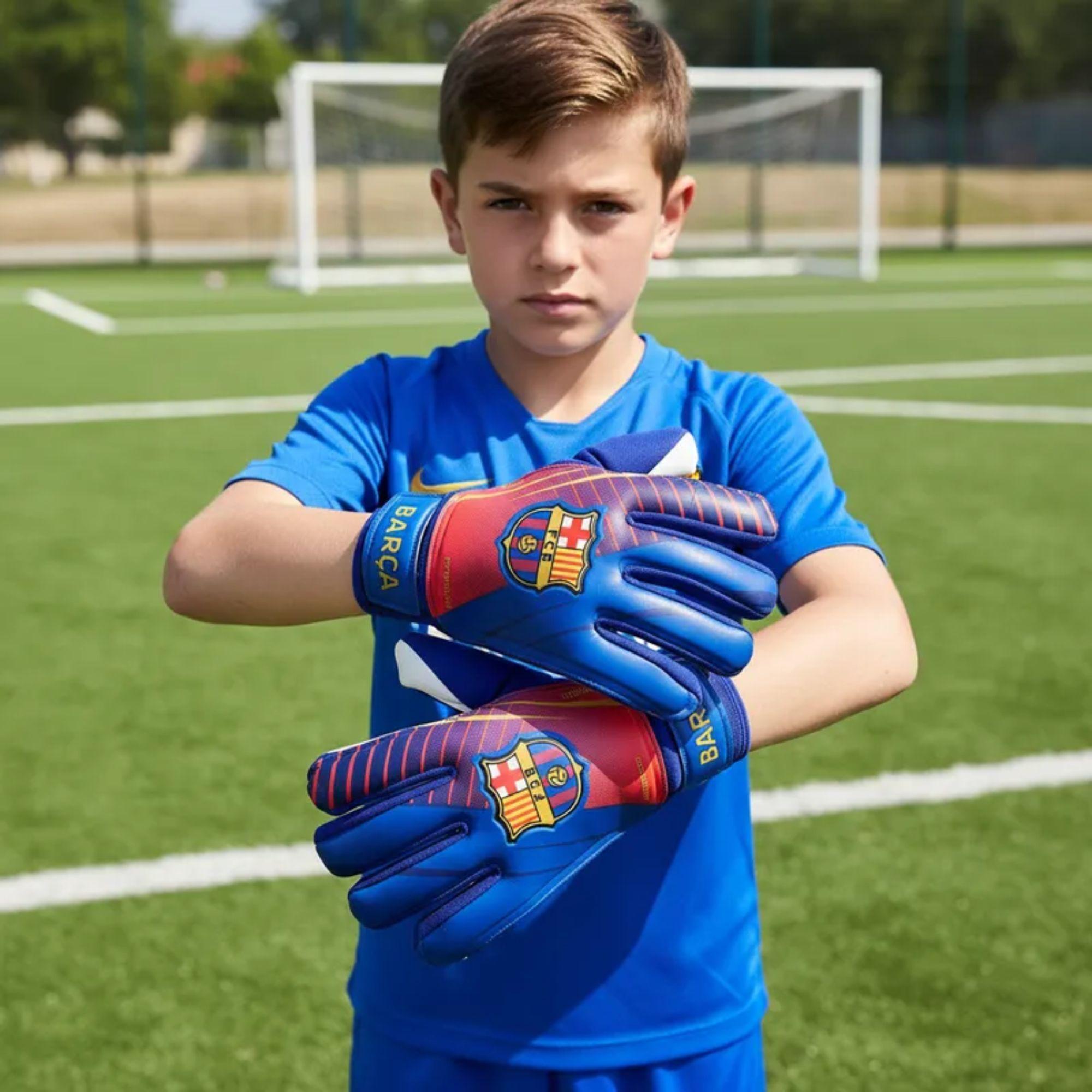 Guantes Arquero Barcelona Niño Licencia Original DRB-4
