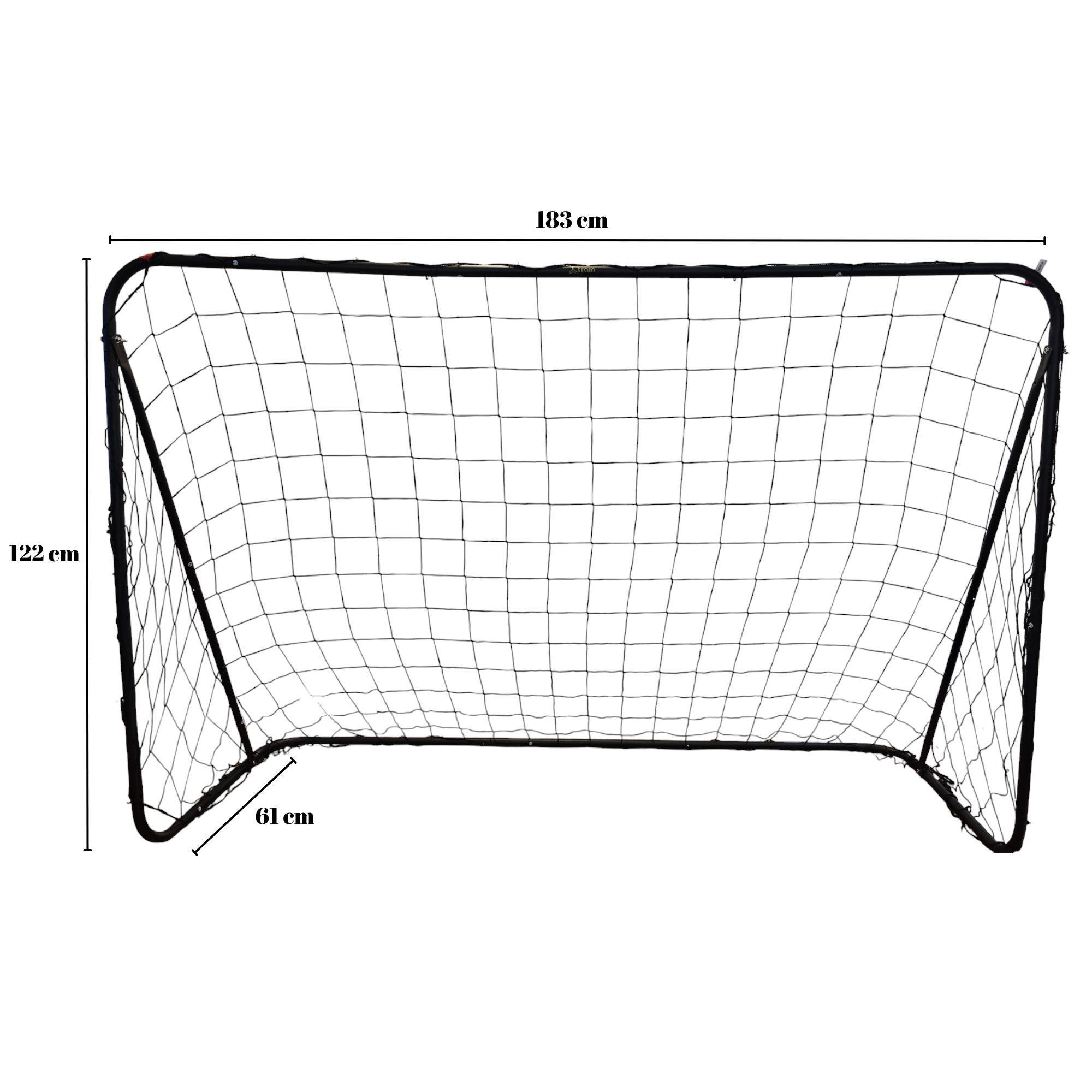 Arco De Futbol Armable Train Con Red Y Estacas  183x122x61cm-4