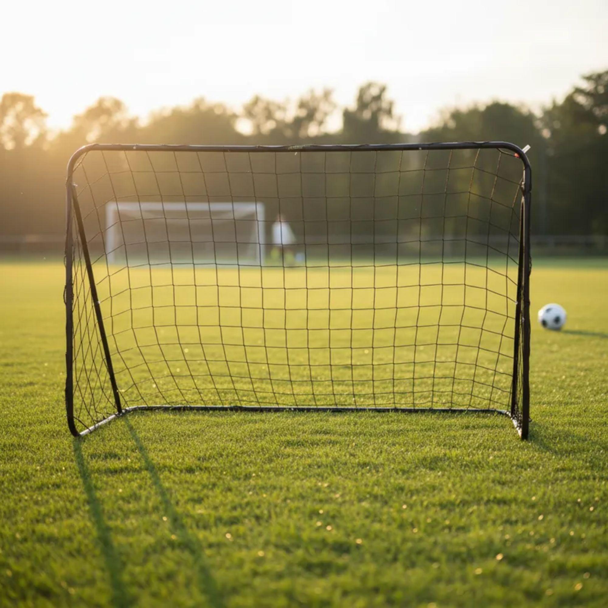 Arco De Futbol Armable Train Con Red Y Estacas  183x122x61cm-4