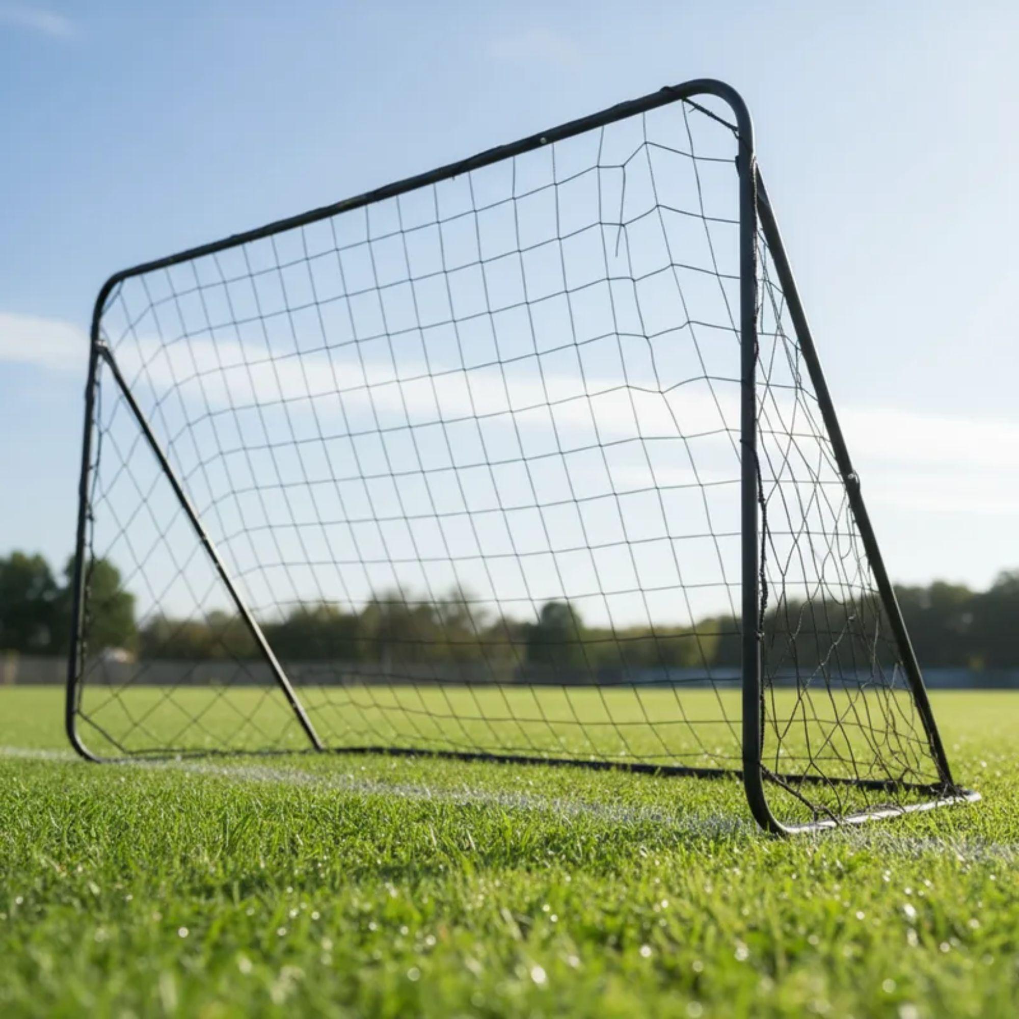 Arco De Futbol Armable Train Con Red Y Estacas  183x122x61cm-6