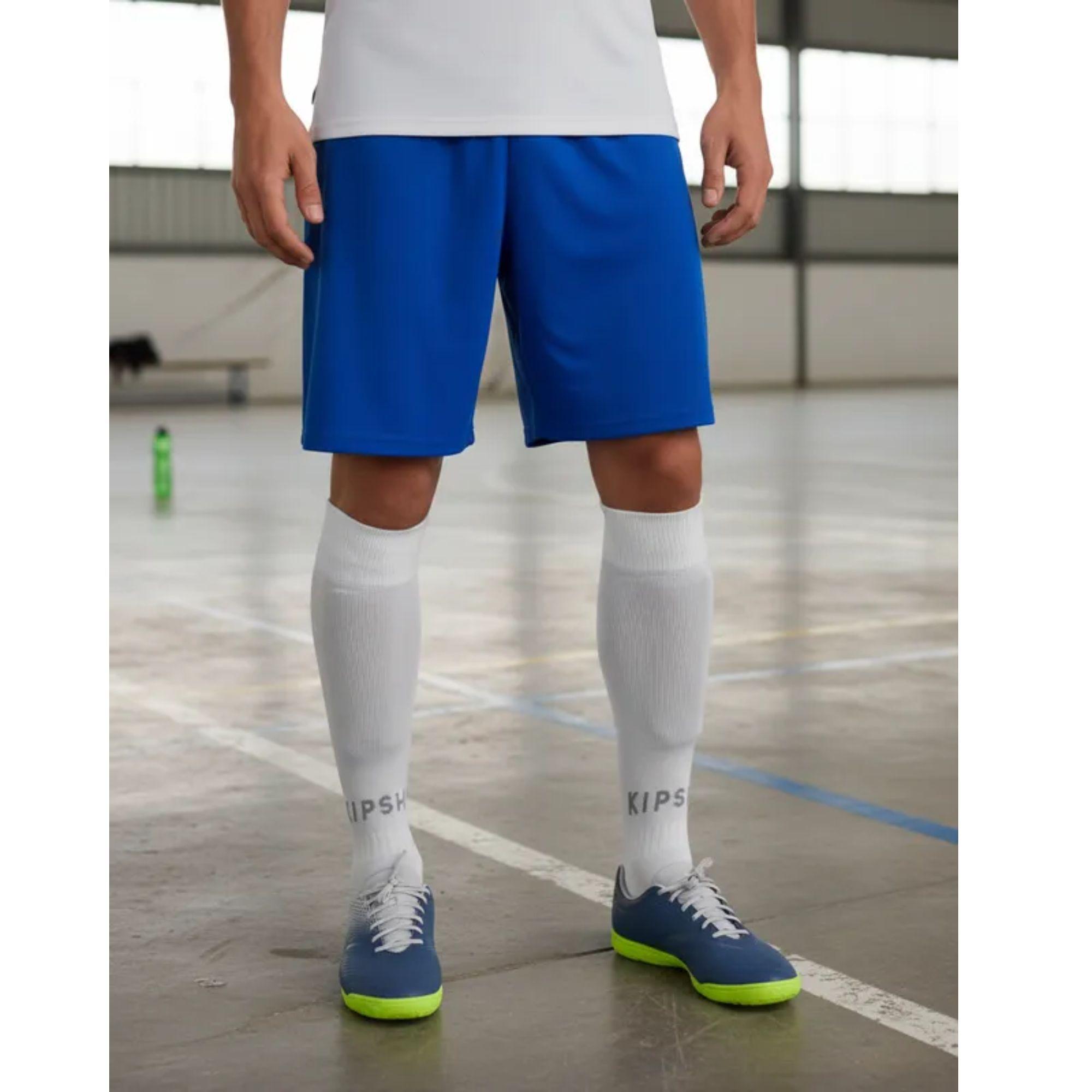 Short De Futbol Azul Drb Liso-9