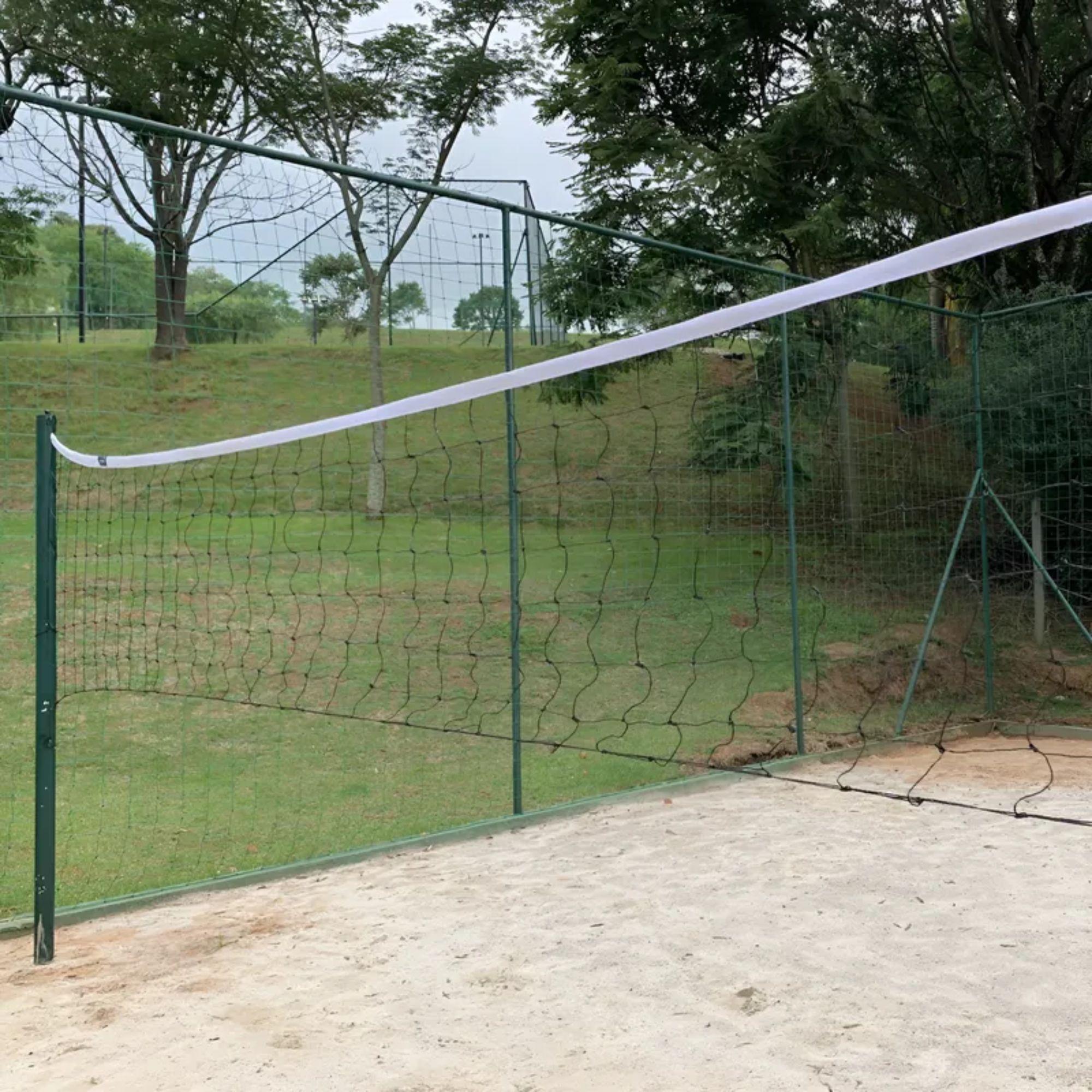 Red De Voleibol 2.0 Mm Con Cable Acerado-4