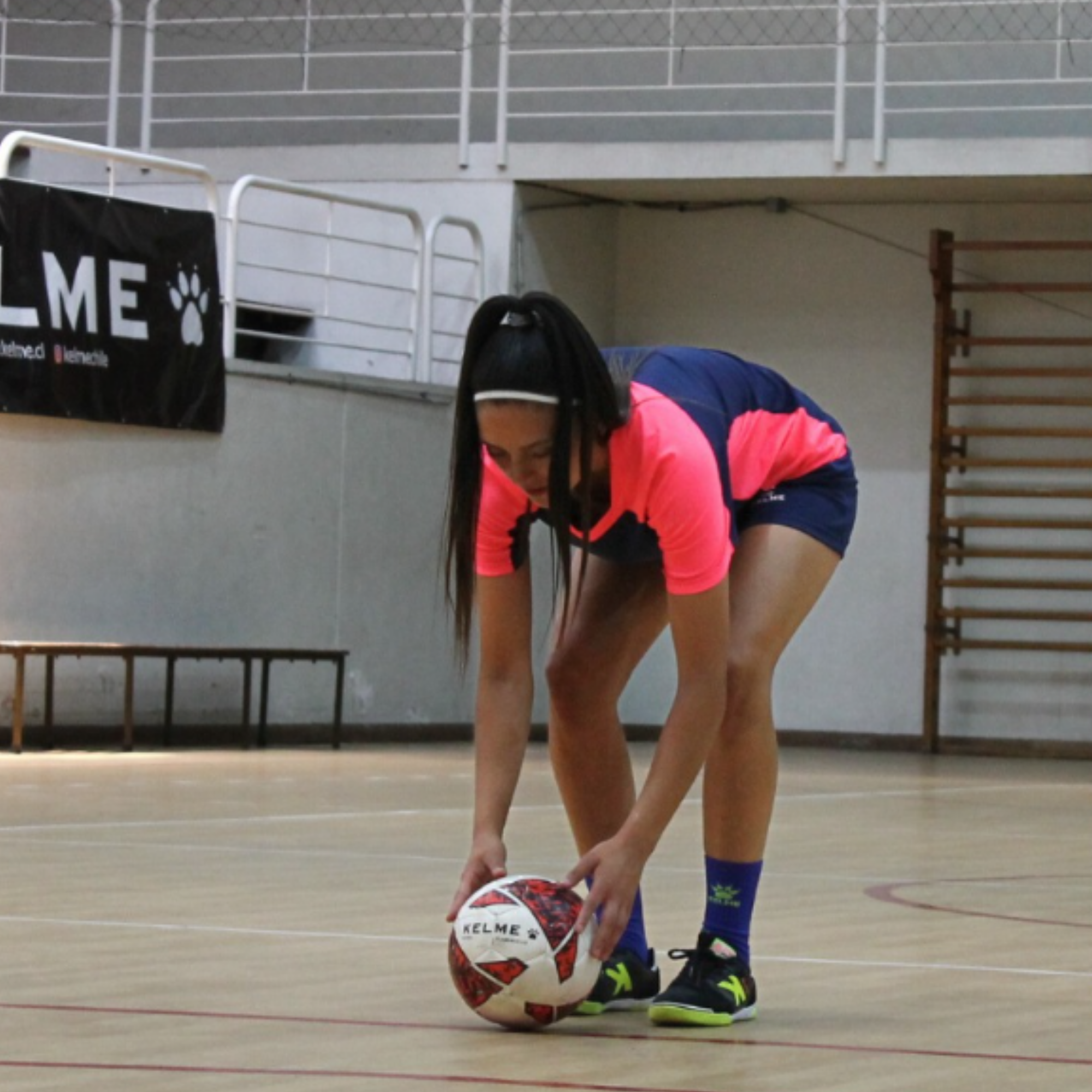 Balón Futsal Flamenco N°3 Kelme Bote Bajo Fútbol Sala-6