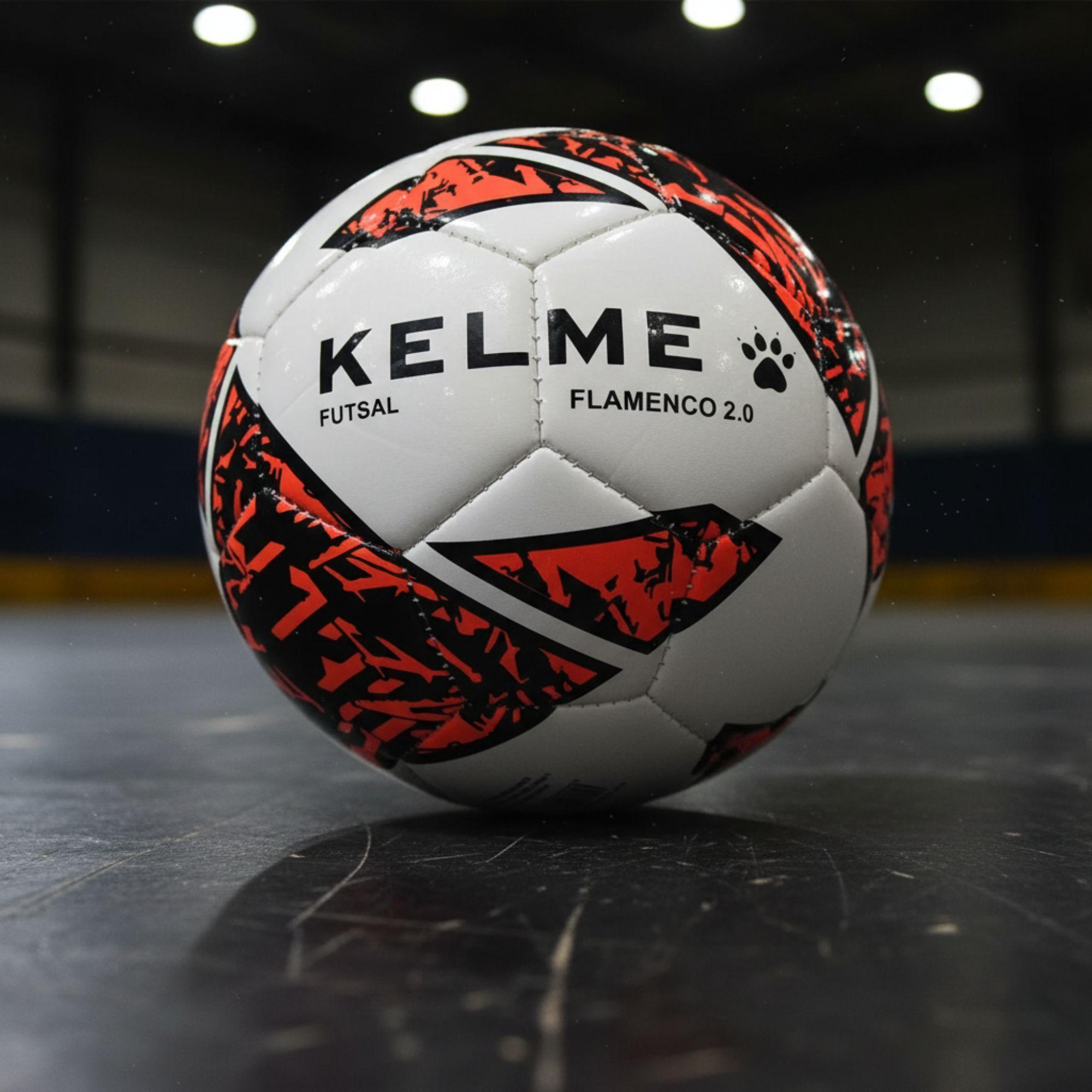 Balón Futsal Flamenco N°3 Kelme Bote Bajo Fútbol Sala-5