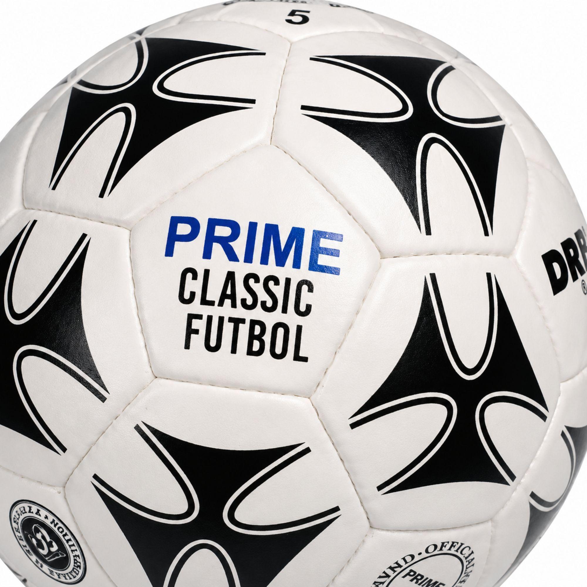 Pelota Fútbol N°5 DRB Prime Costura a Mano Cuero-4