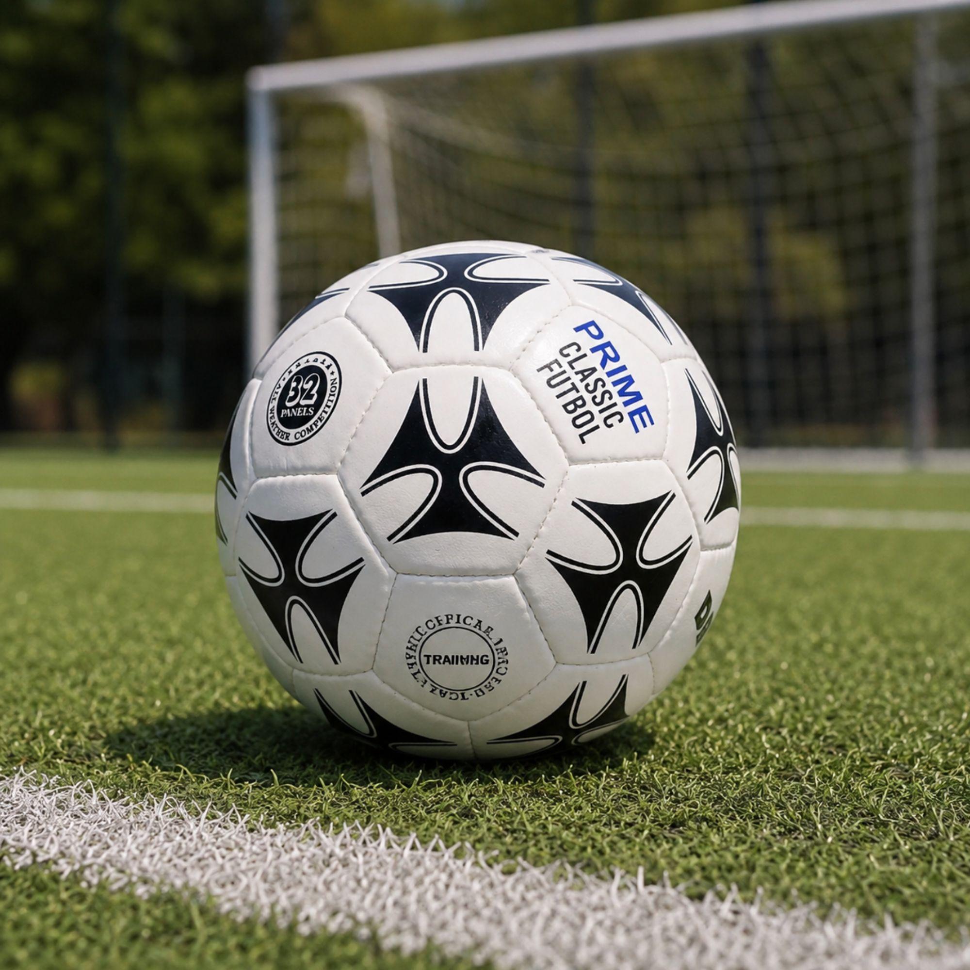 Pelota Fútbol N°5 DRB Prime Costura a Mano Cuero-6