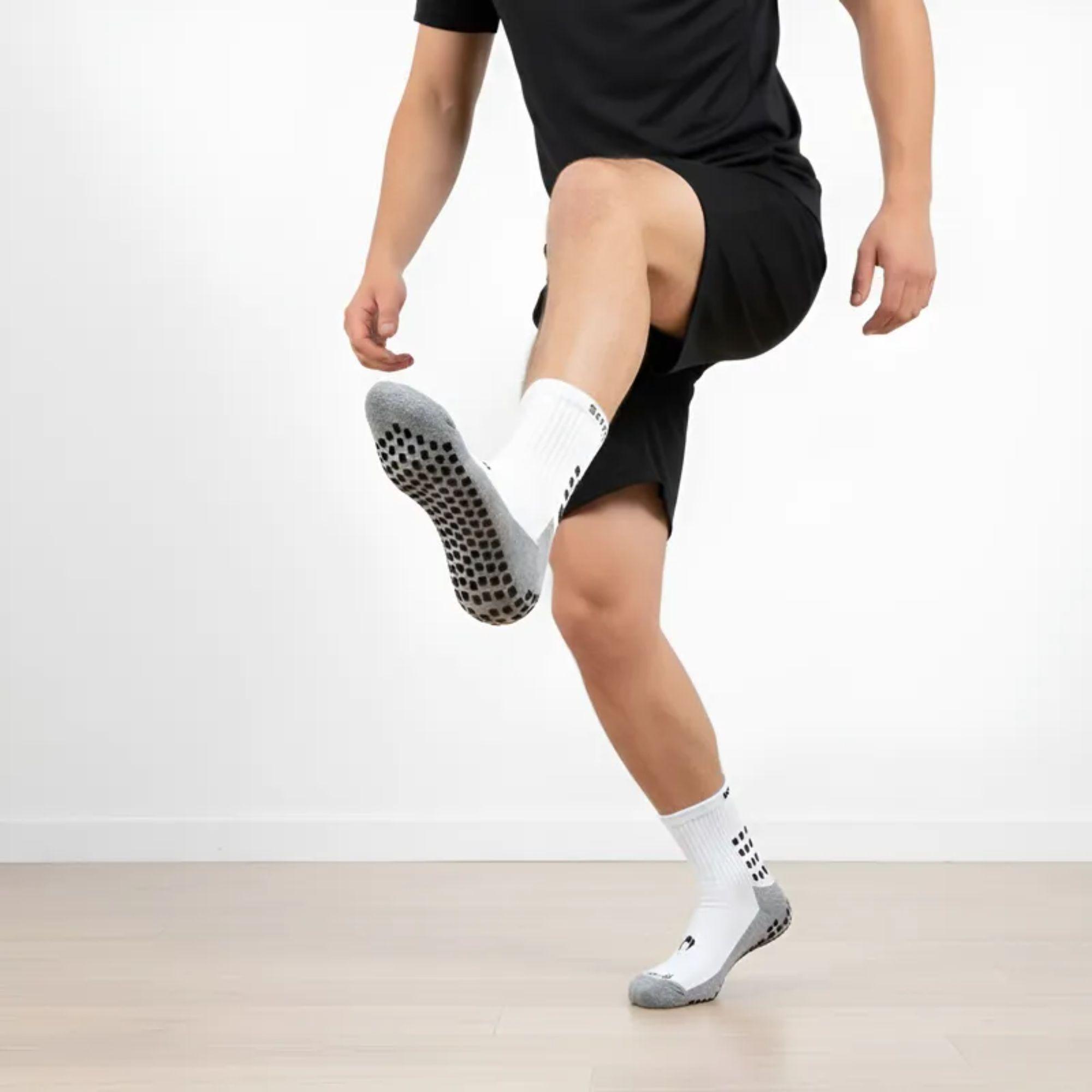 Medias Calceta Deportiva Futbol Antideslizantes-4