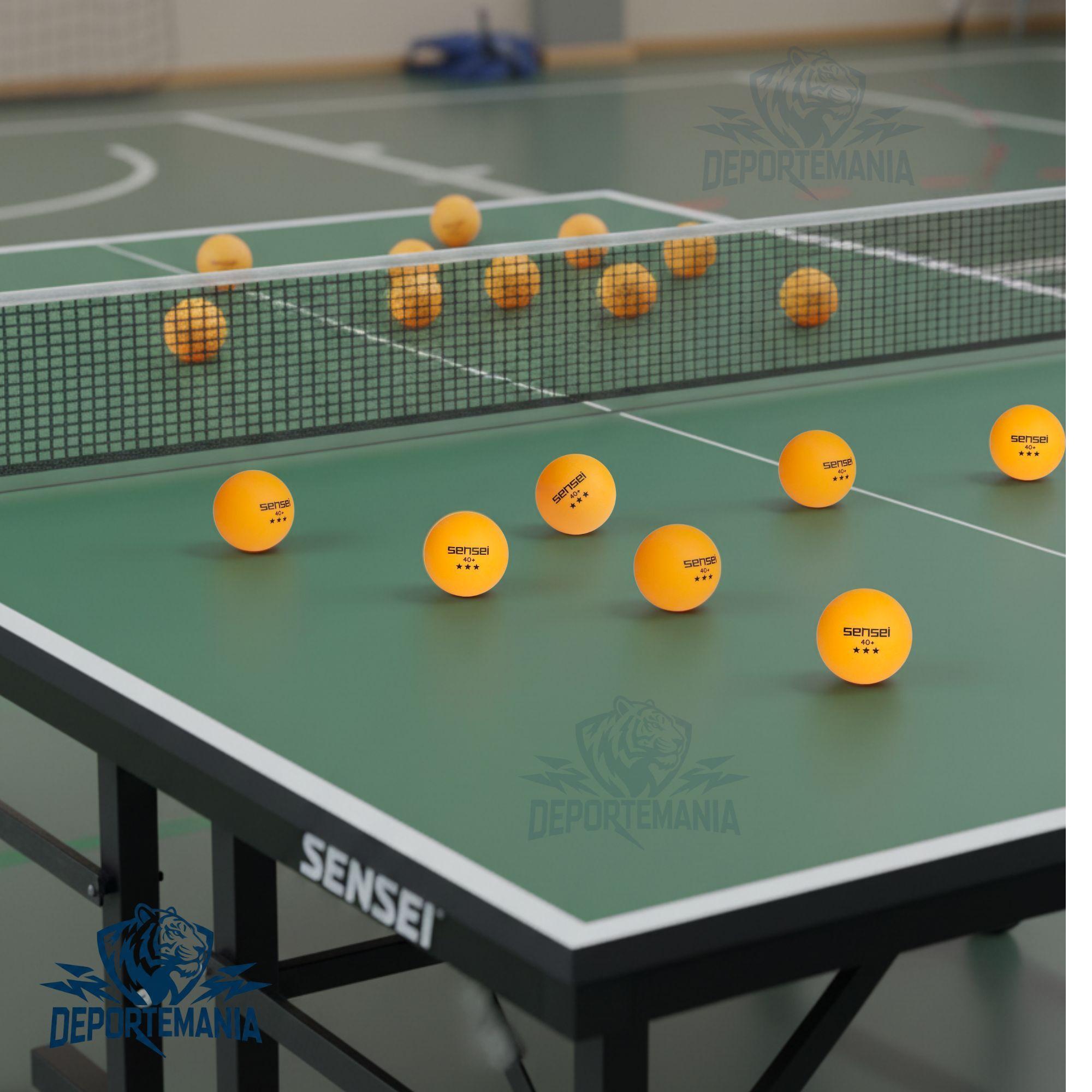 Pelotas De Ping Pong Sensei® 3 Estrellas Frasco 60 Unid.-3