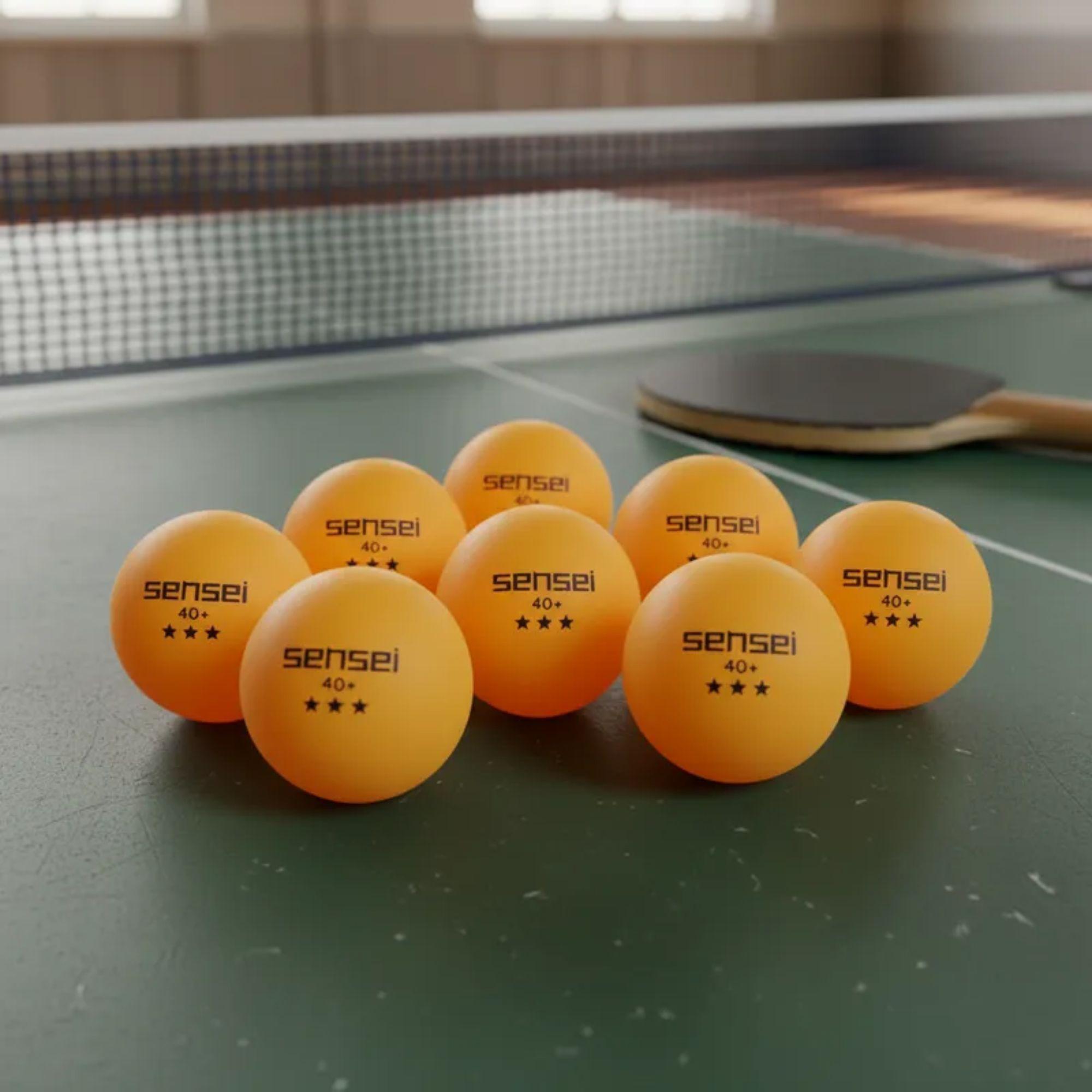 Pelotas De Ping Pong Sensei® 3 Estrellas Frasco 60 Unid.-7