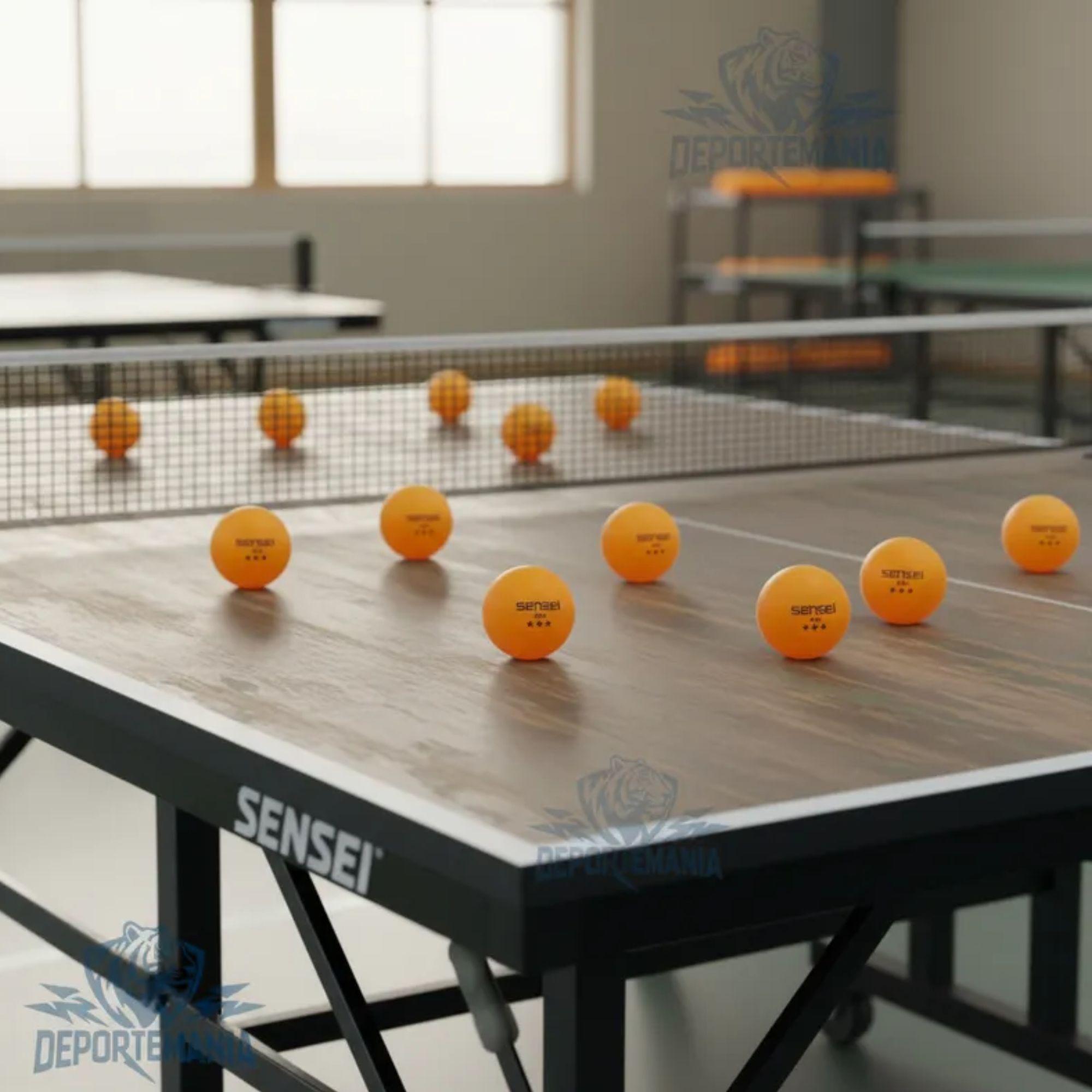 Pelotas De Ping Pong Sensei® 3 Estrellas Frasco 60 Unid.-8