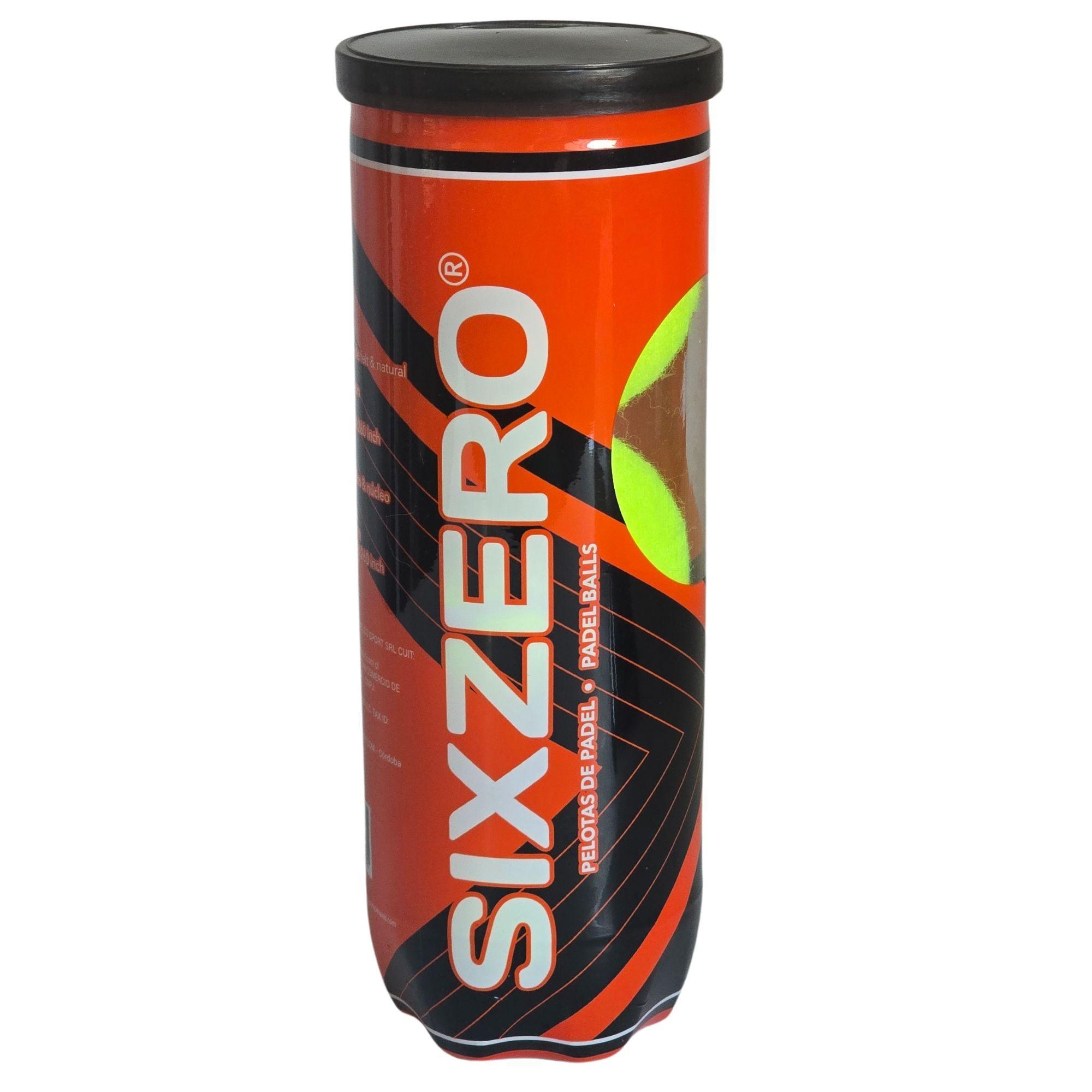Tarro Pelotas De Padel Sixzero Classic 3 Unid-5