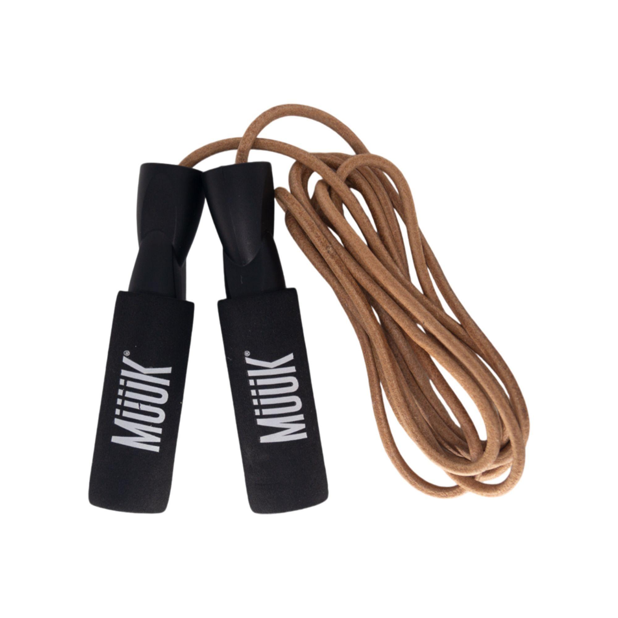 Cuerda De Saltar De Cuero Muuk Entrenamiento Crossfit-0