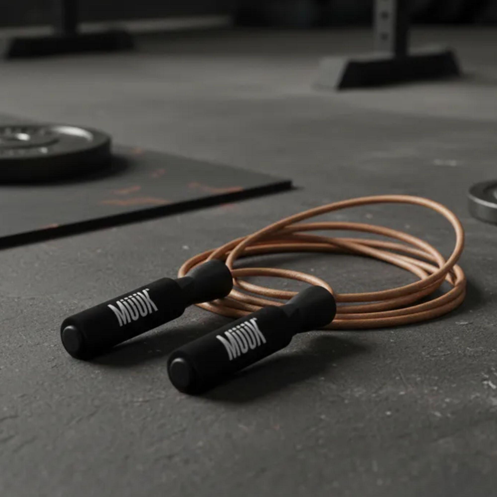 Cuerda Saltar Cuero Ajustable 3m Crossfit Fitness-4