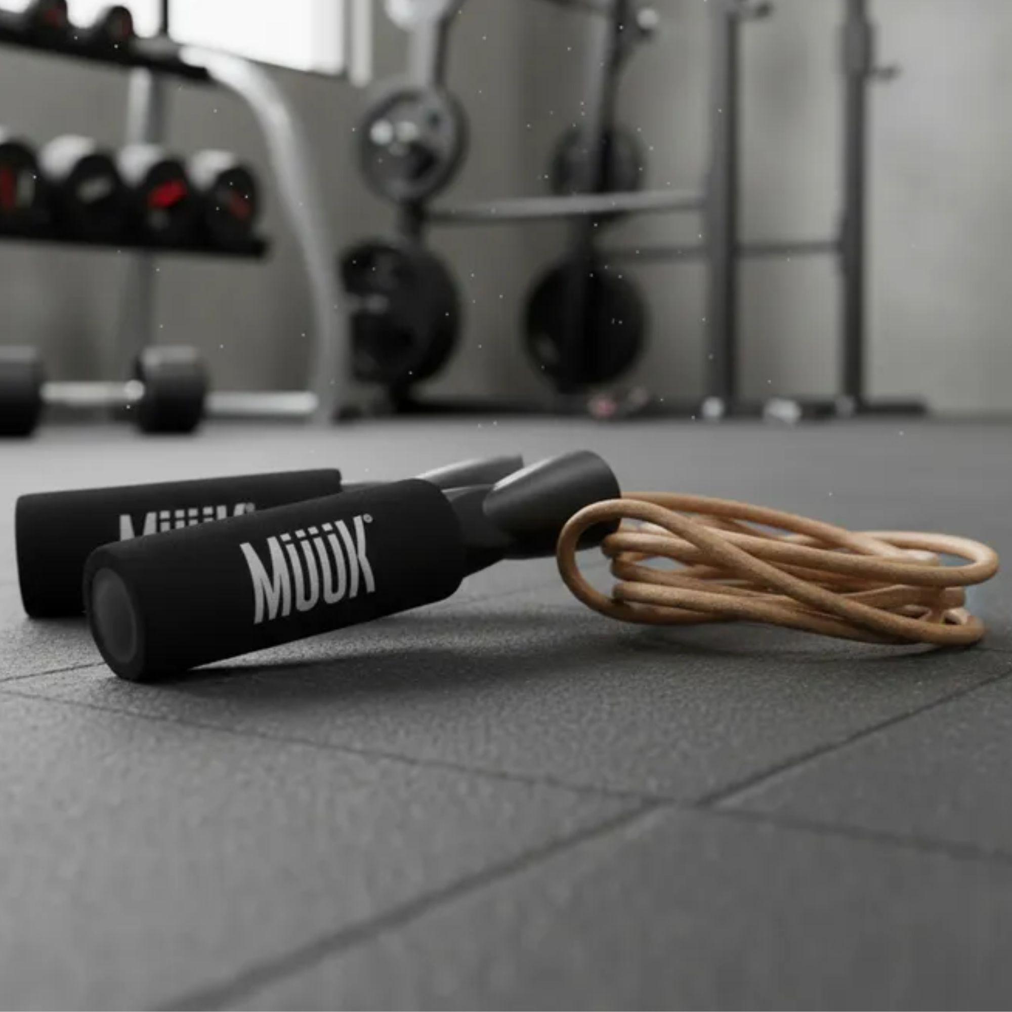 Cuerda Saltar Cuero Ajustable 3m Crossfit Fitness-5