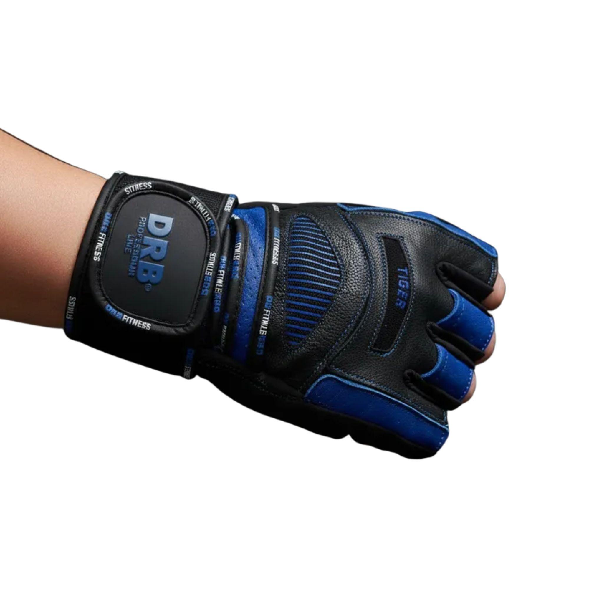 Guantes Fitness Gym Profesional Cuero Drb Tiger-2