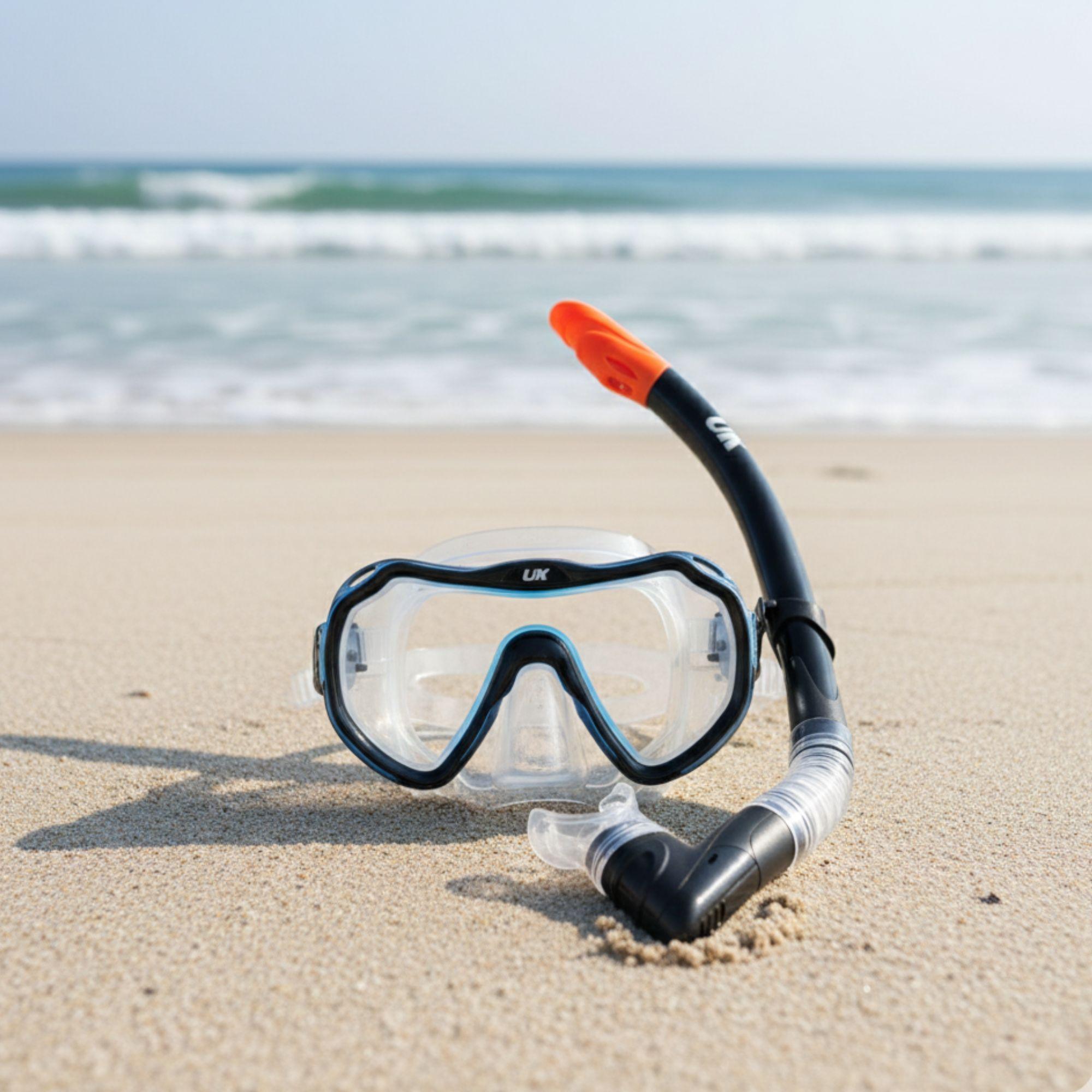 Set Máscara Buceo + Snorkel Adulto Uktime-5