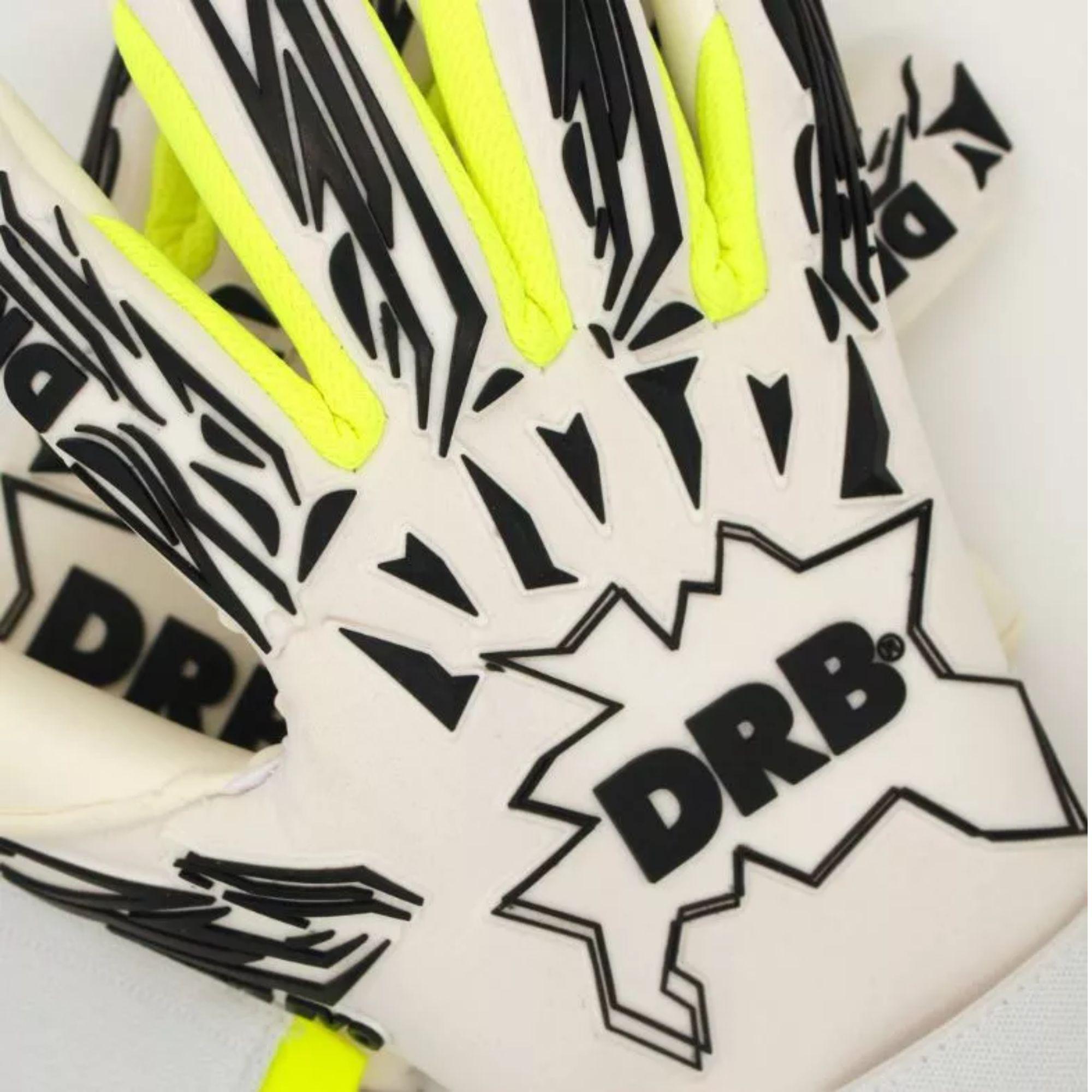 Guantes Arquero Futbol Drb Feline Pro Blancos-8