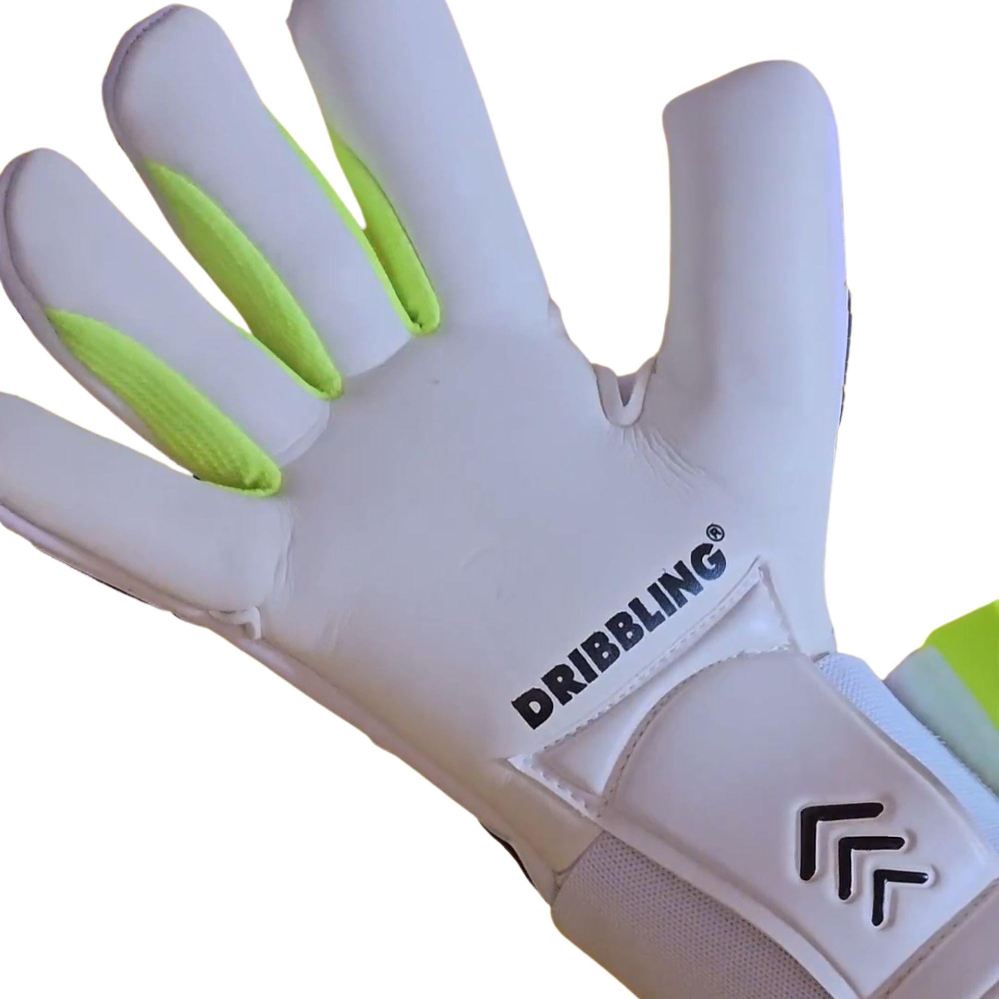 Guantes de Arquero DRB Feline Pro Blanco Corte Negativo-5