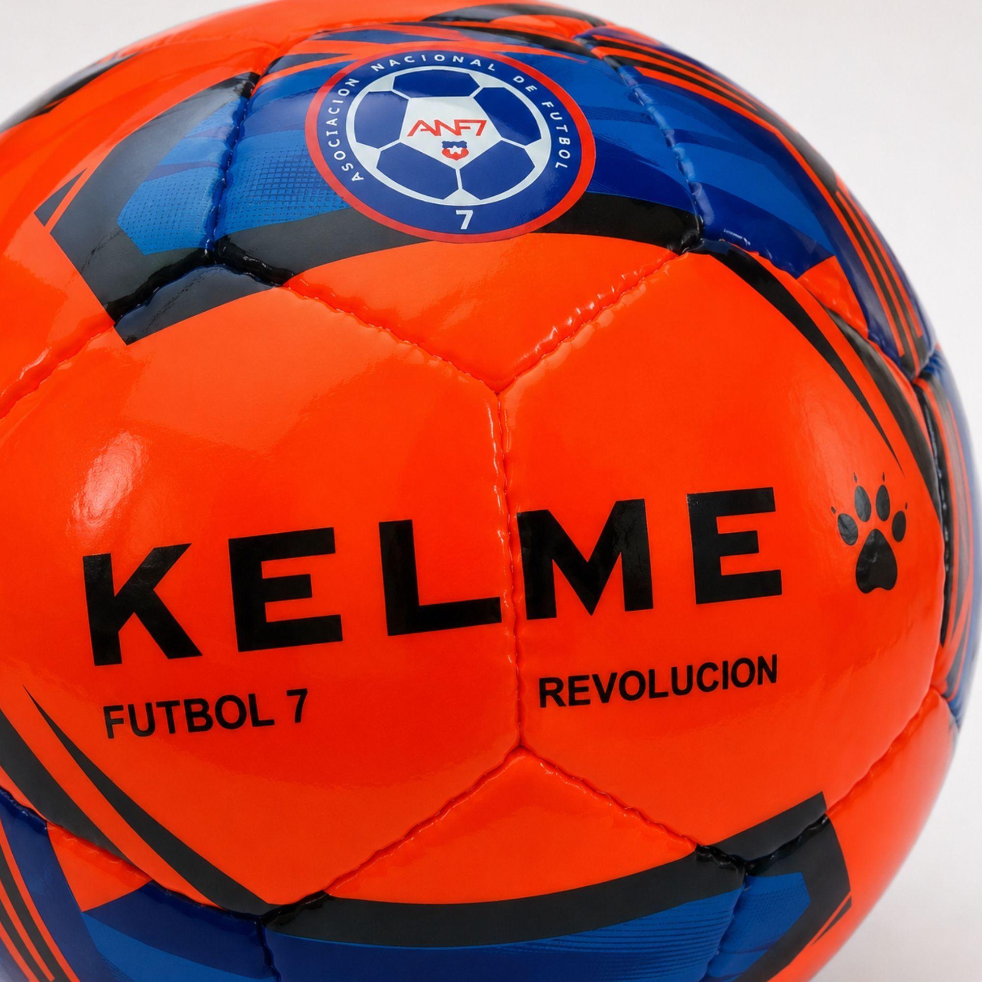 Balón Fútbol 7 Revolución ANF7 N°5 Kelme Bote Medio Bajo-6
