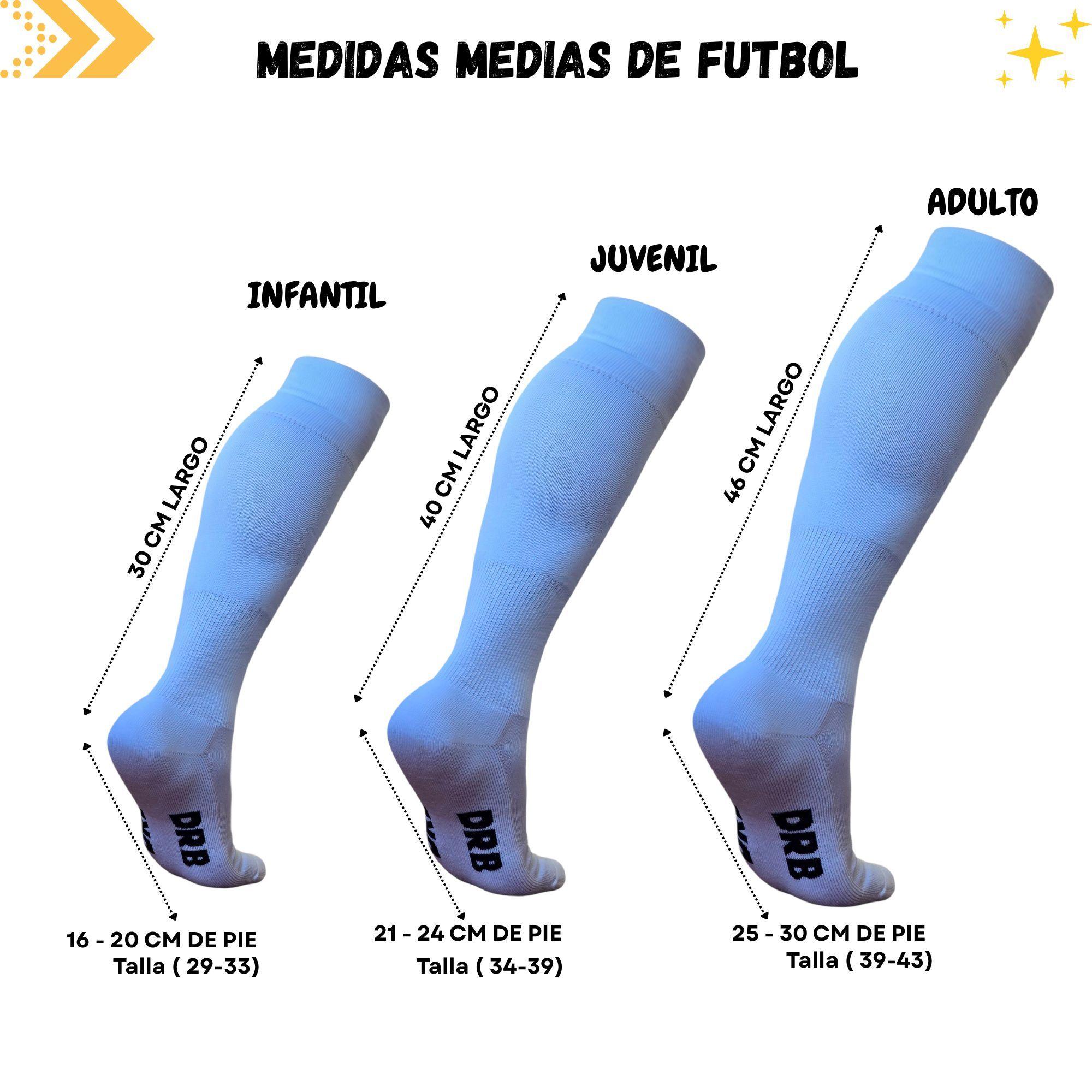 Media De Futbol Drb Talla Adulto-4
