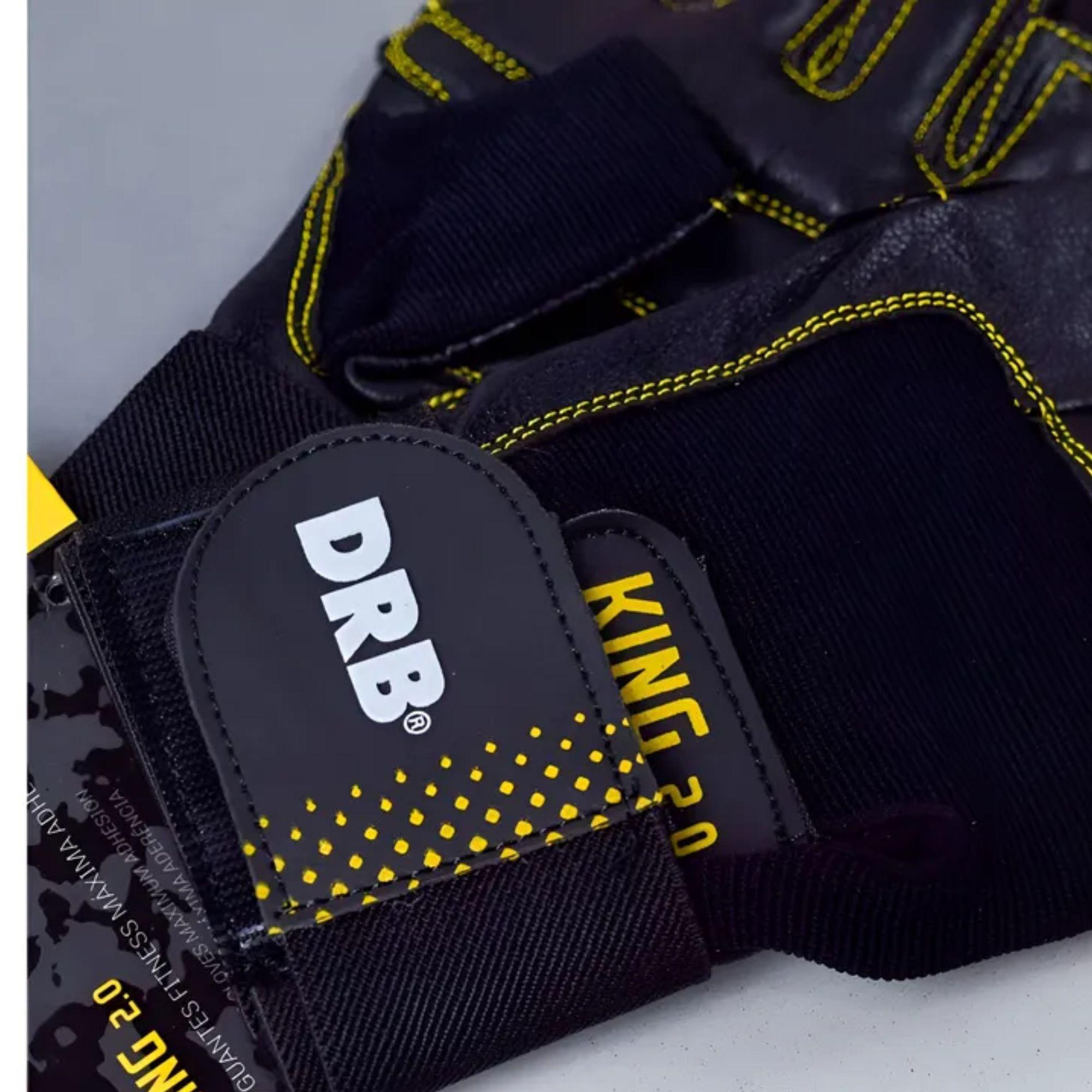 Guantes Fitness King Drb Cuero - Entrenamiento Y Pesas-9