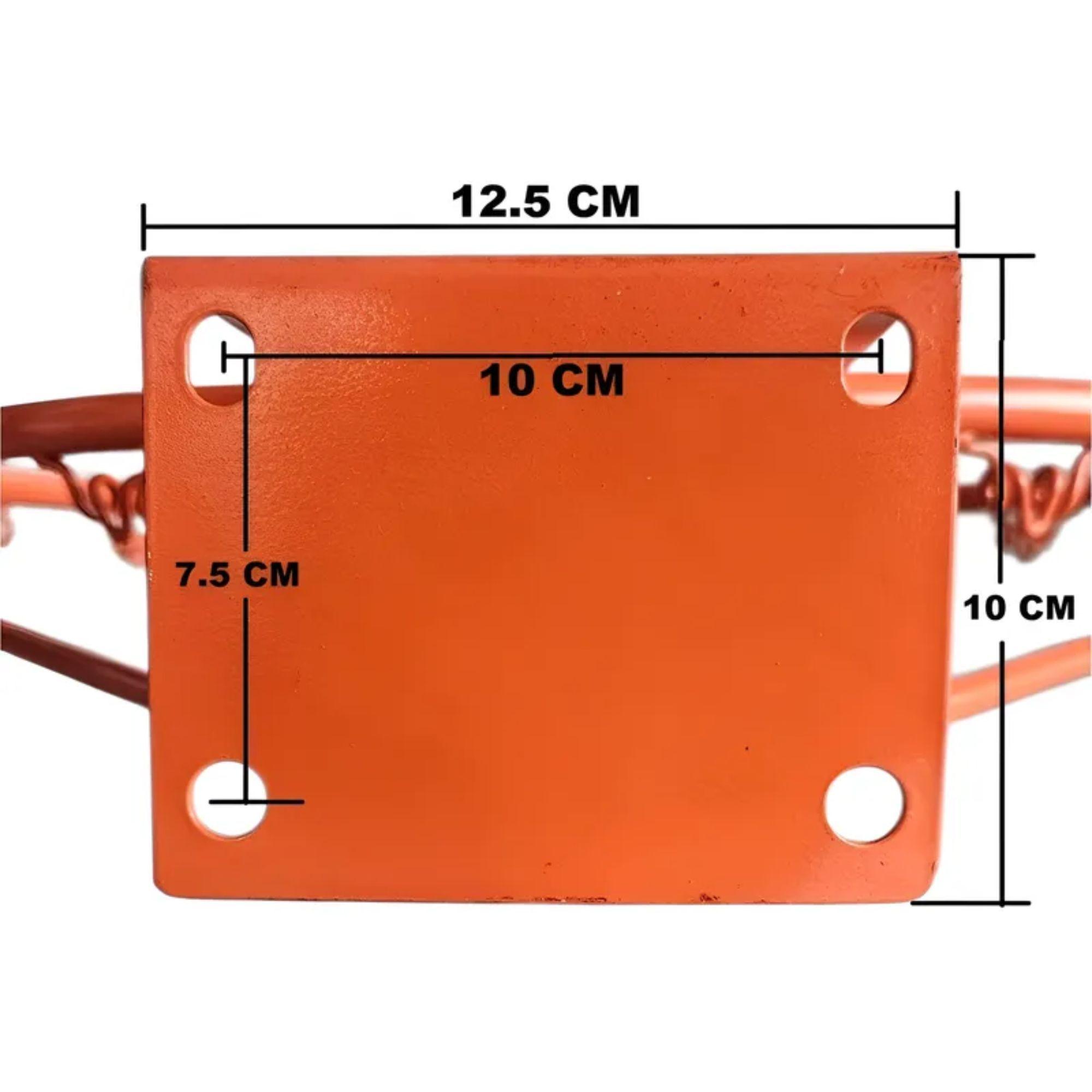 Aro Basquetbol Acero Macizo Retractil 45cm con Red-3