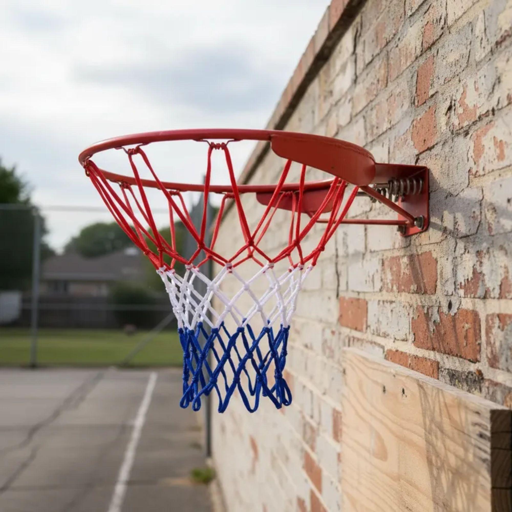 Aro Basquetbol Acero Macizo Retractil 45cm con Red-8