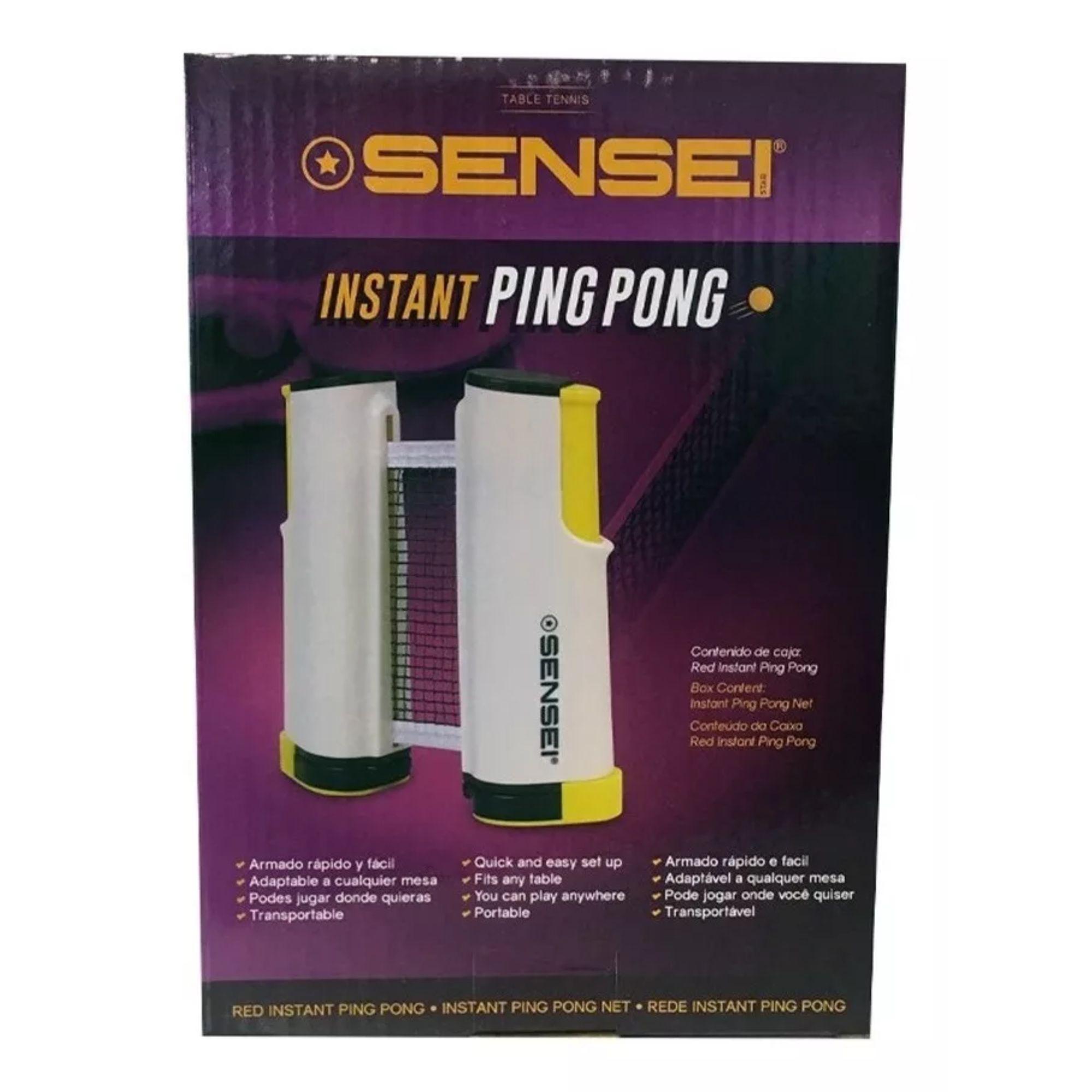 Red De Ping Pong Retractil Sensei-6