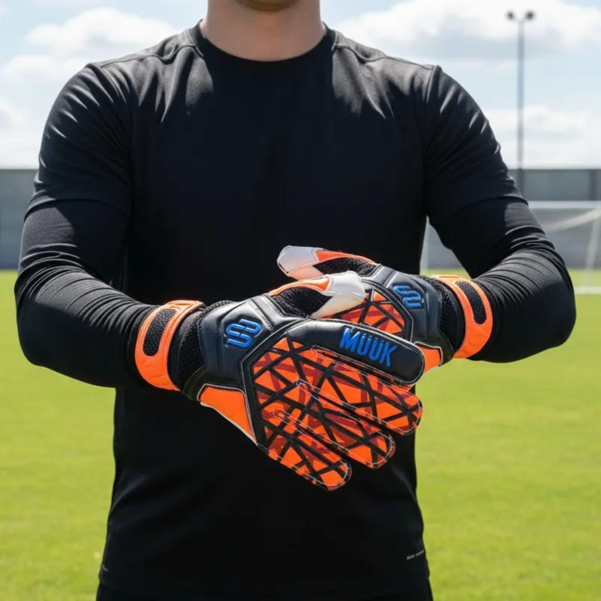 Guantes Arquero Portero Futbol Ferulas Muuk (par)-8