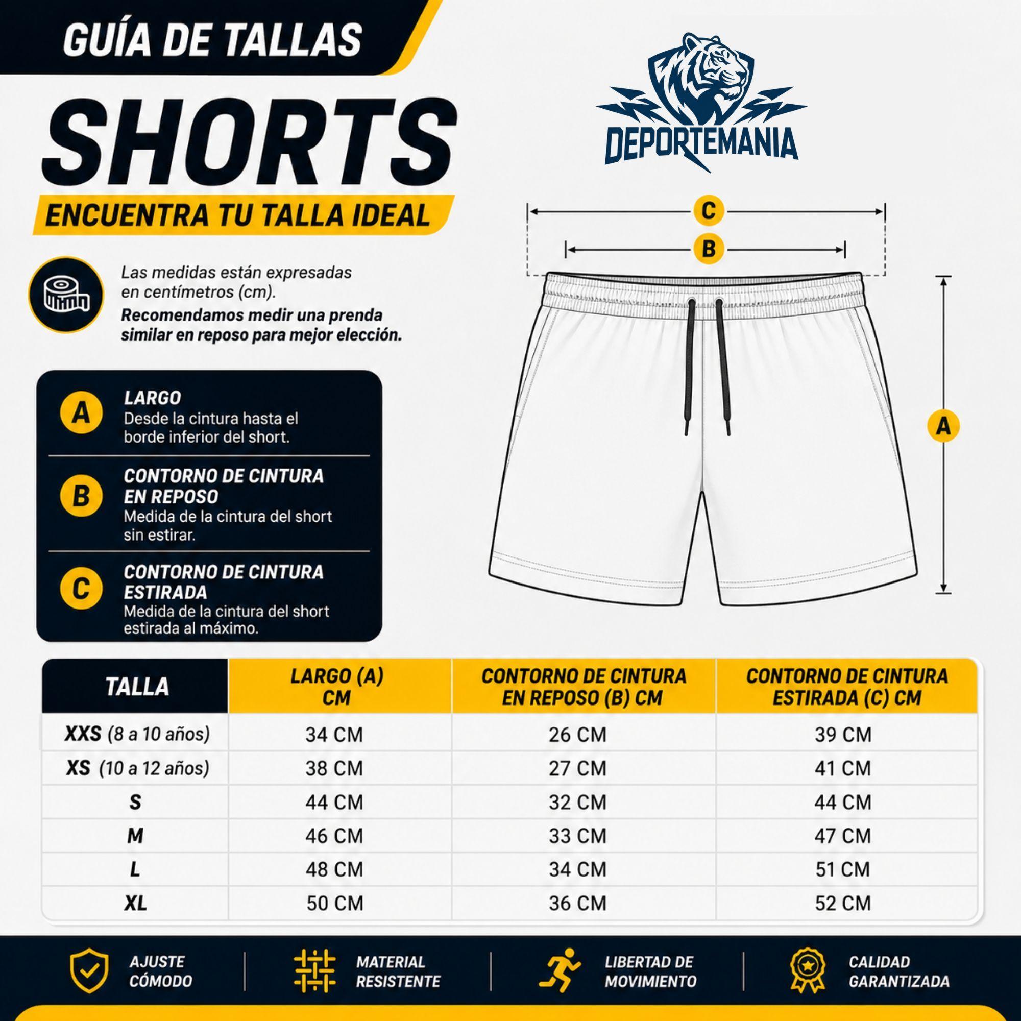 Short Futbol Liso Azul Marino Costuras Reforzadas DRB-2