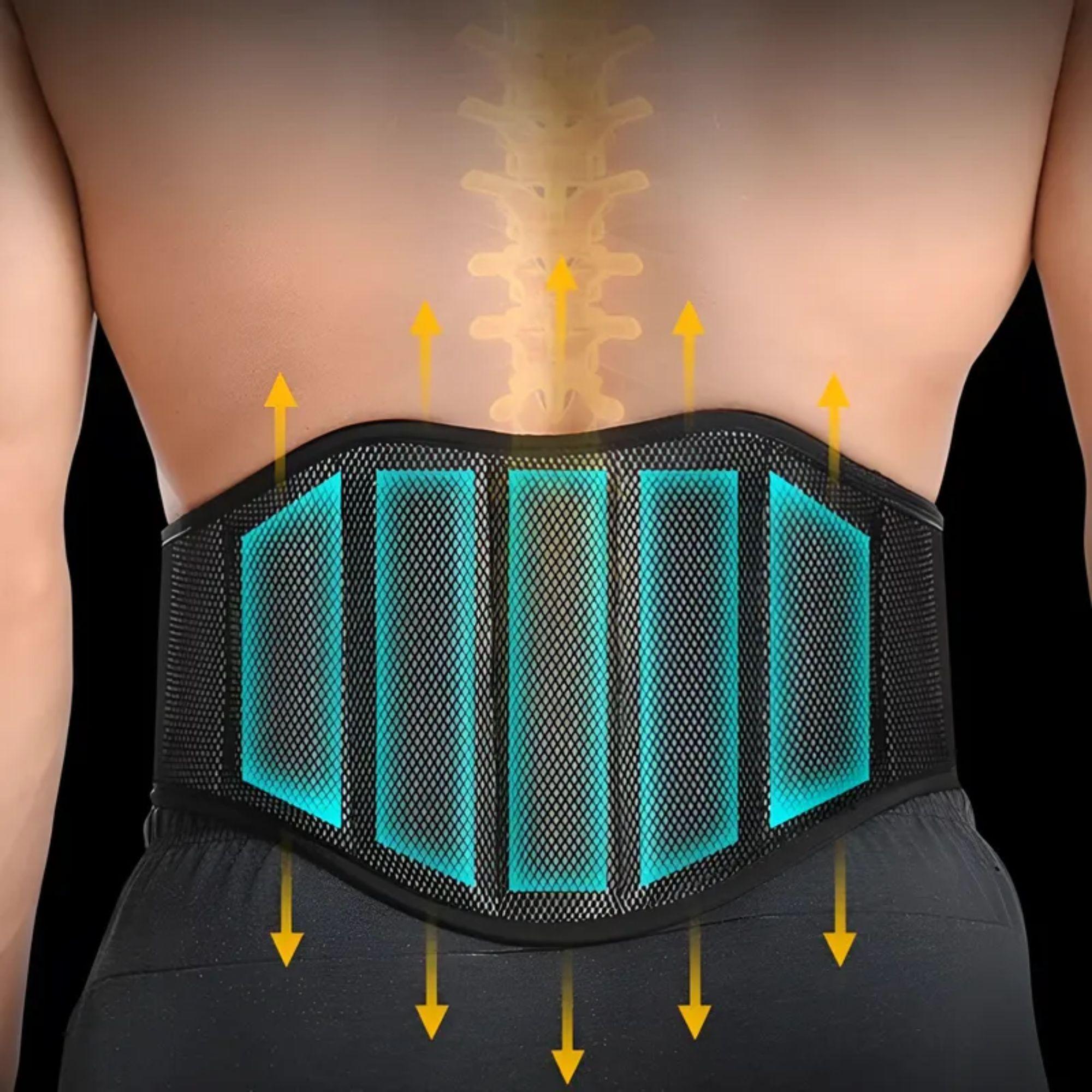 Cinturon Para Levantamiento De Pesas Ajustable Para Gym-5