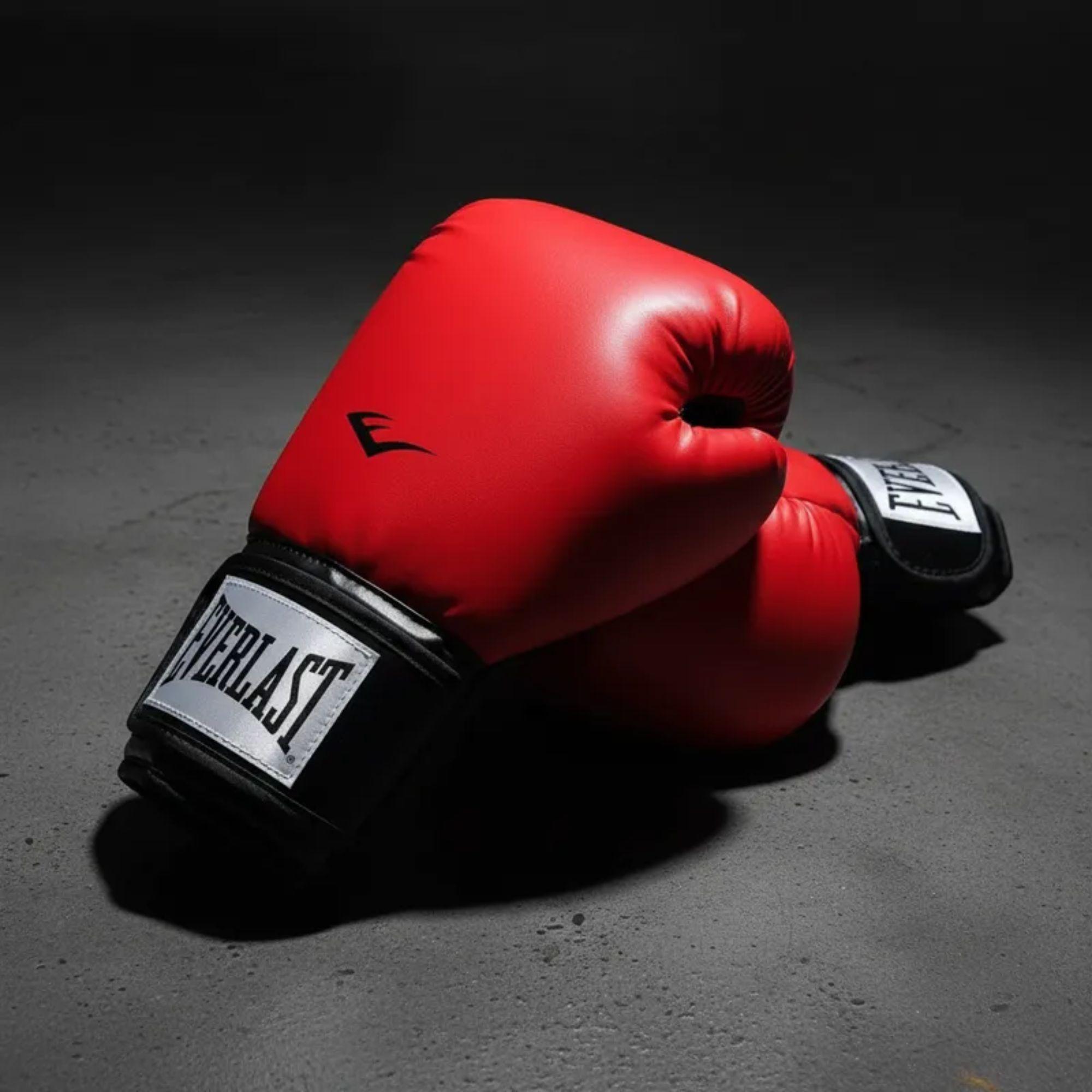 Guantes Box Pro Style Training Everlast Rojos-6