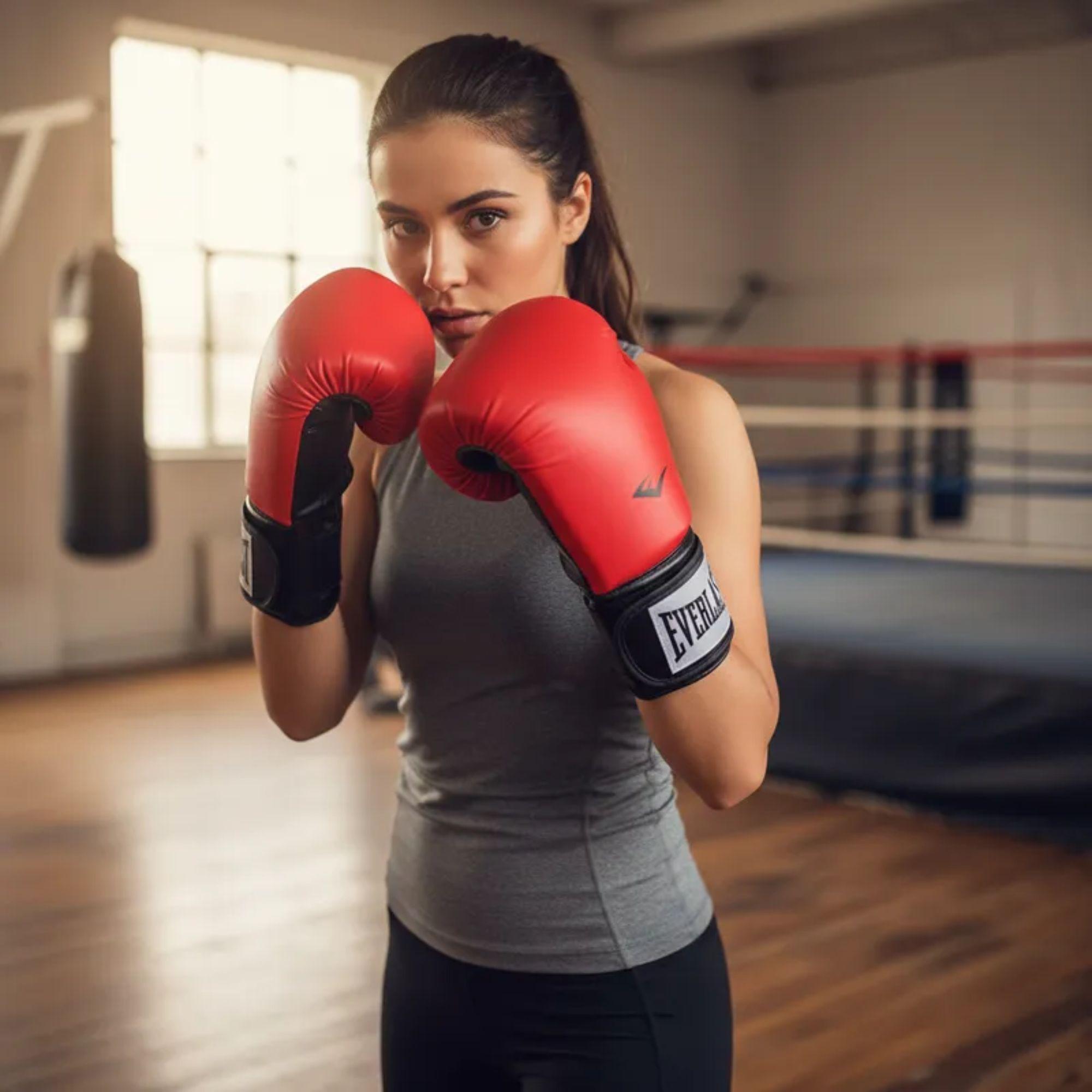 Guantes Box Pro Style Training Everlast Rojos-8