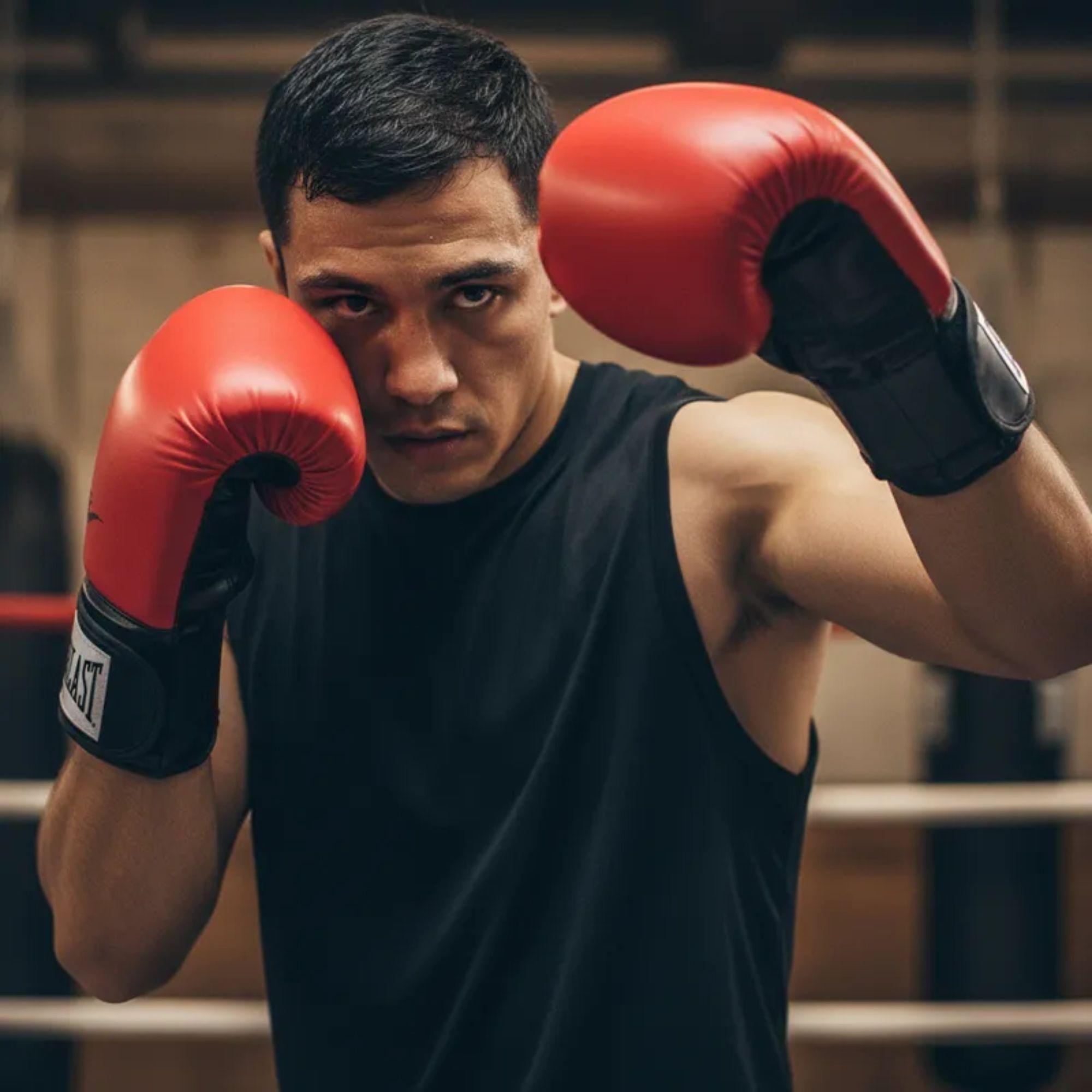 Guantes Box Pro Style Training Everlast Rojos-9